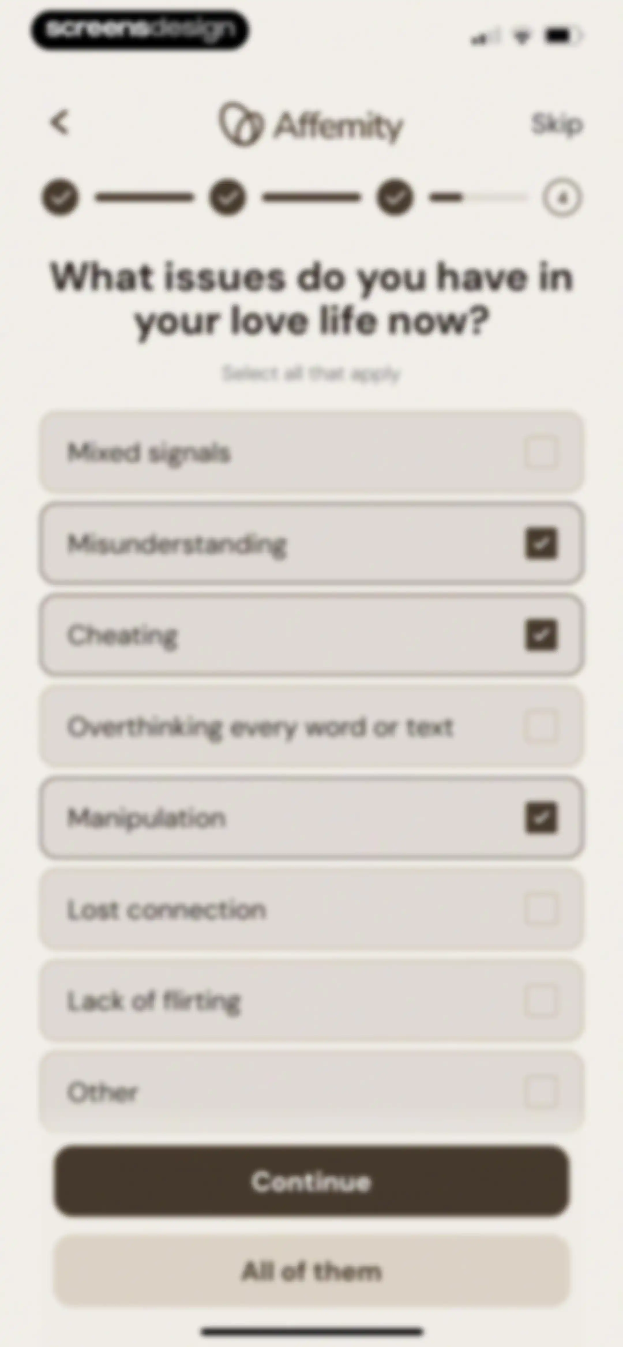 Affemity: Relationship Coach screen 37