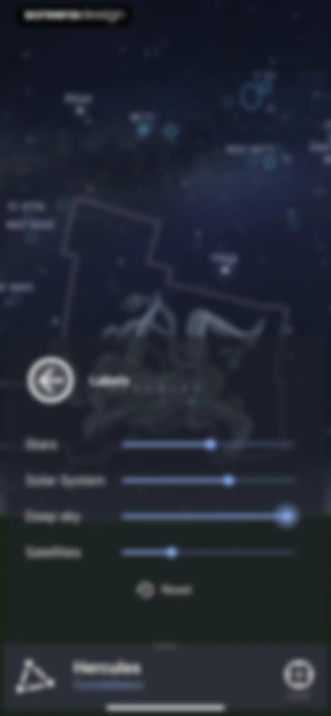 Stellarium Mobile - Star Map screen 11