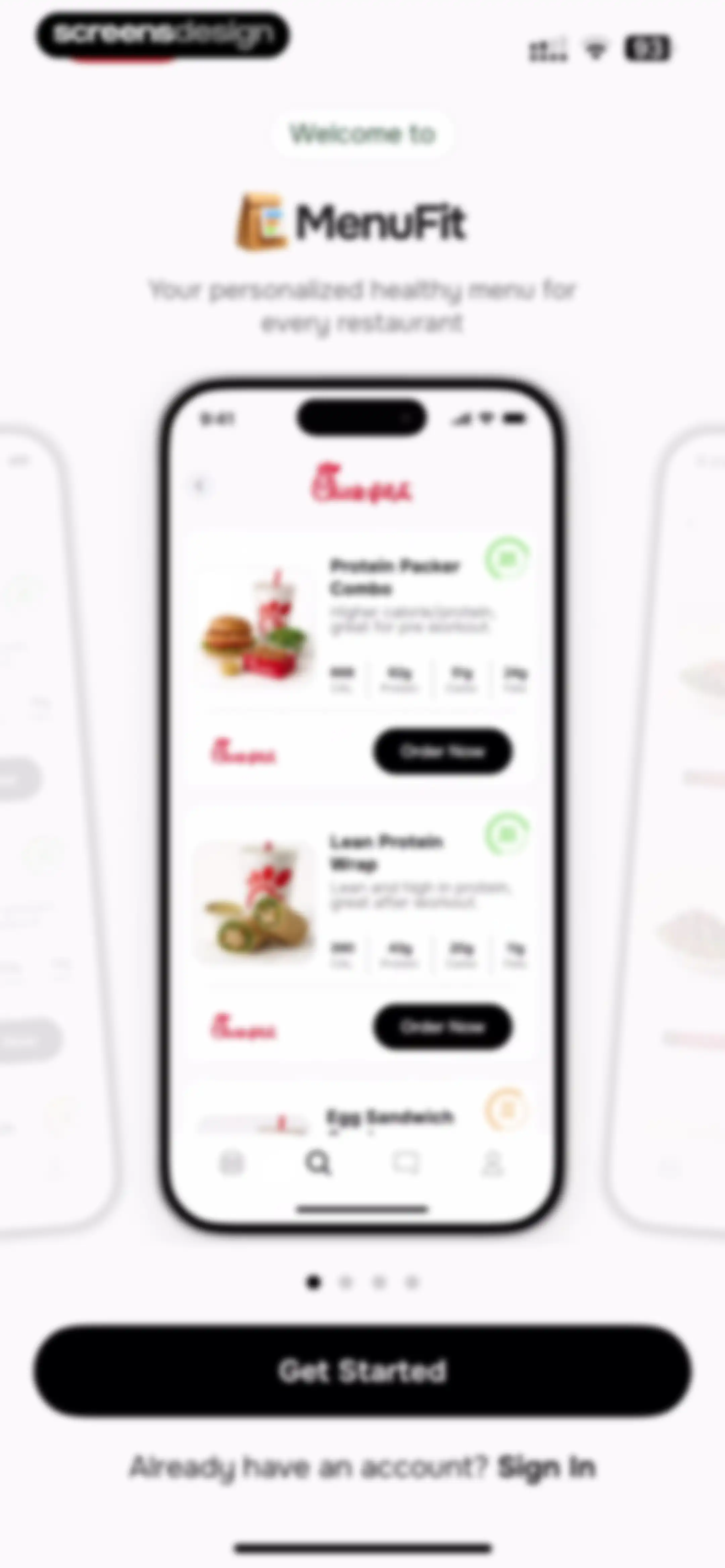 MenuFit - Healthy Eating Out screen 6