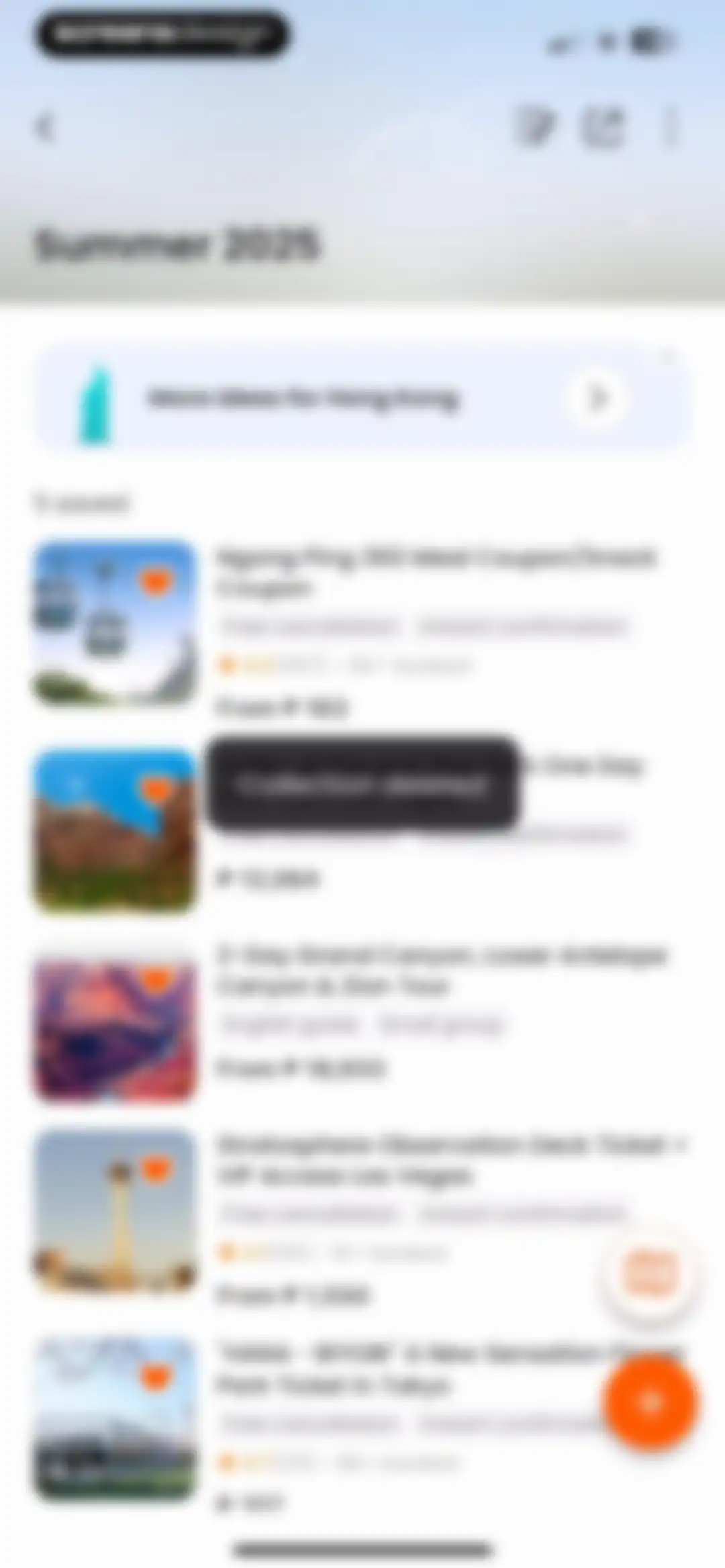 Klook: Travel & Activities screen 126