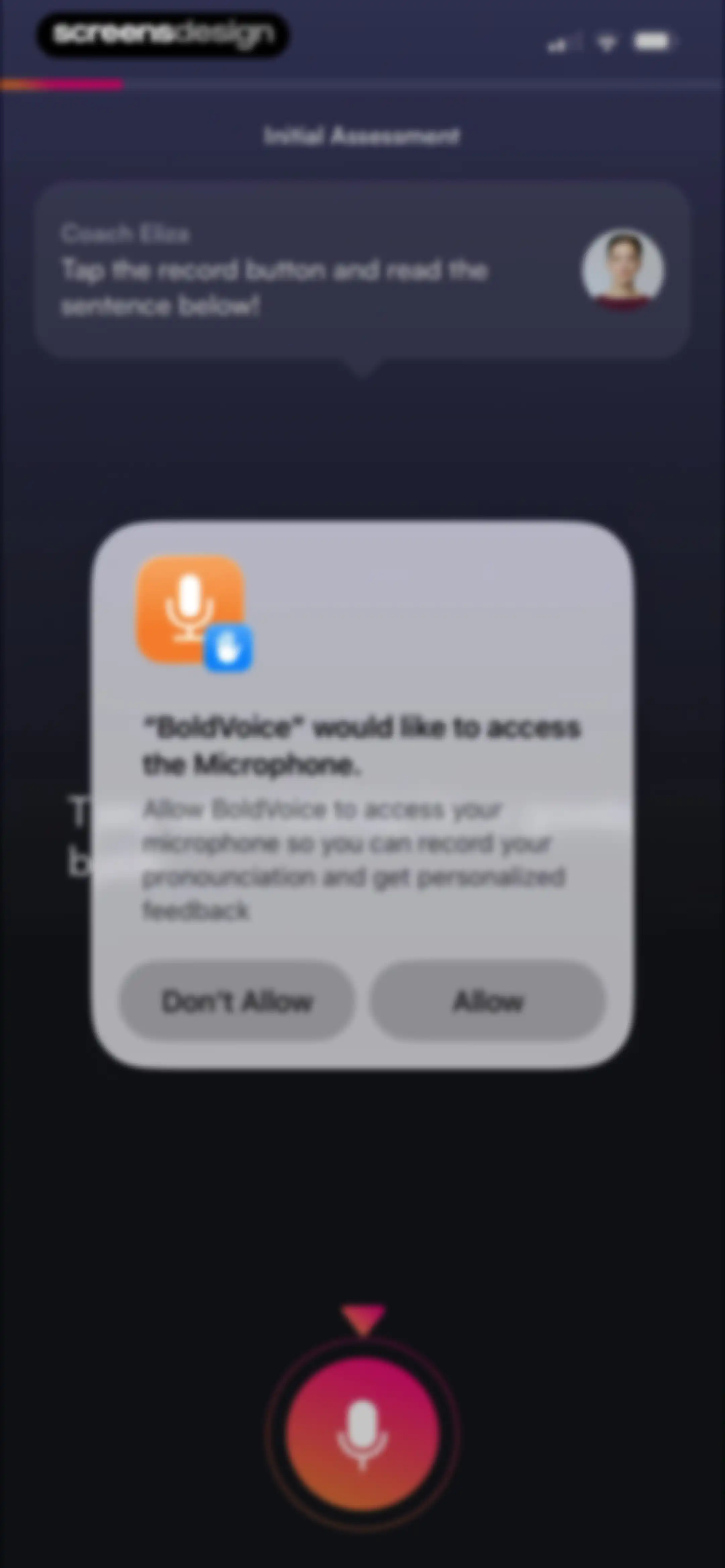 BoldVoice: Accent Training screen 47