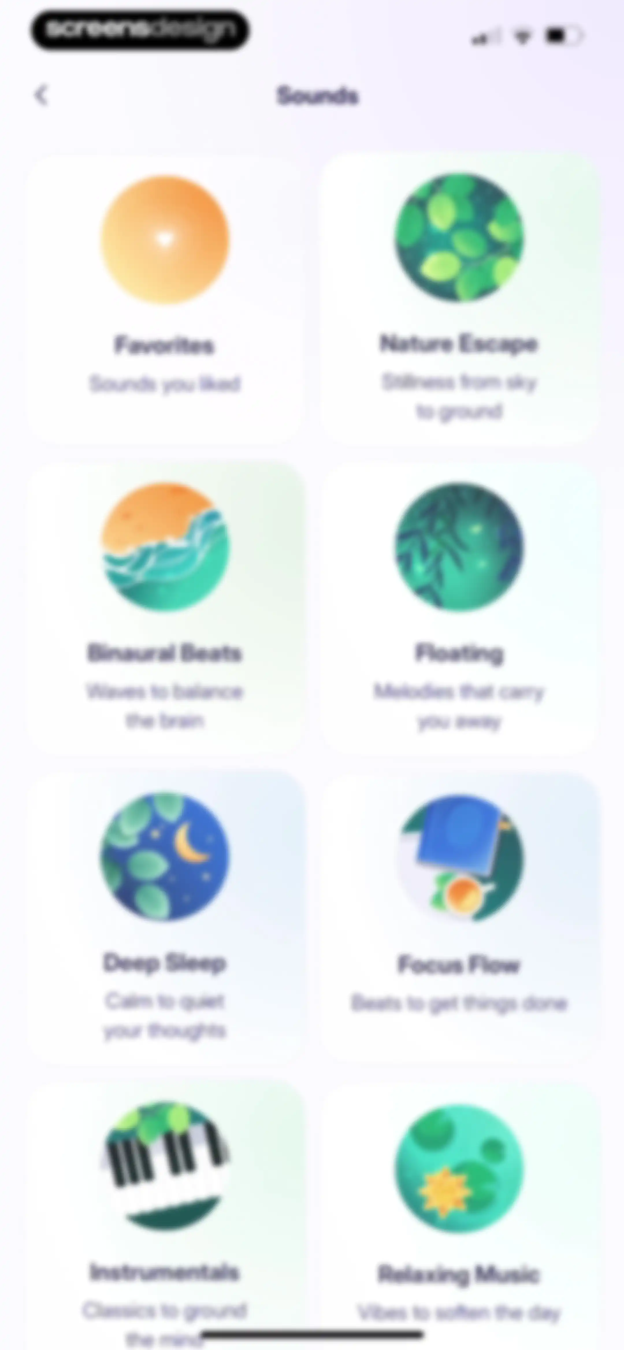 Liven: Discover yourself screen 121