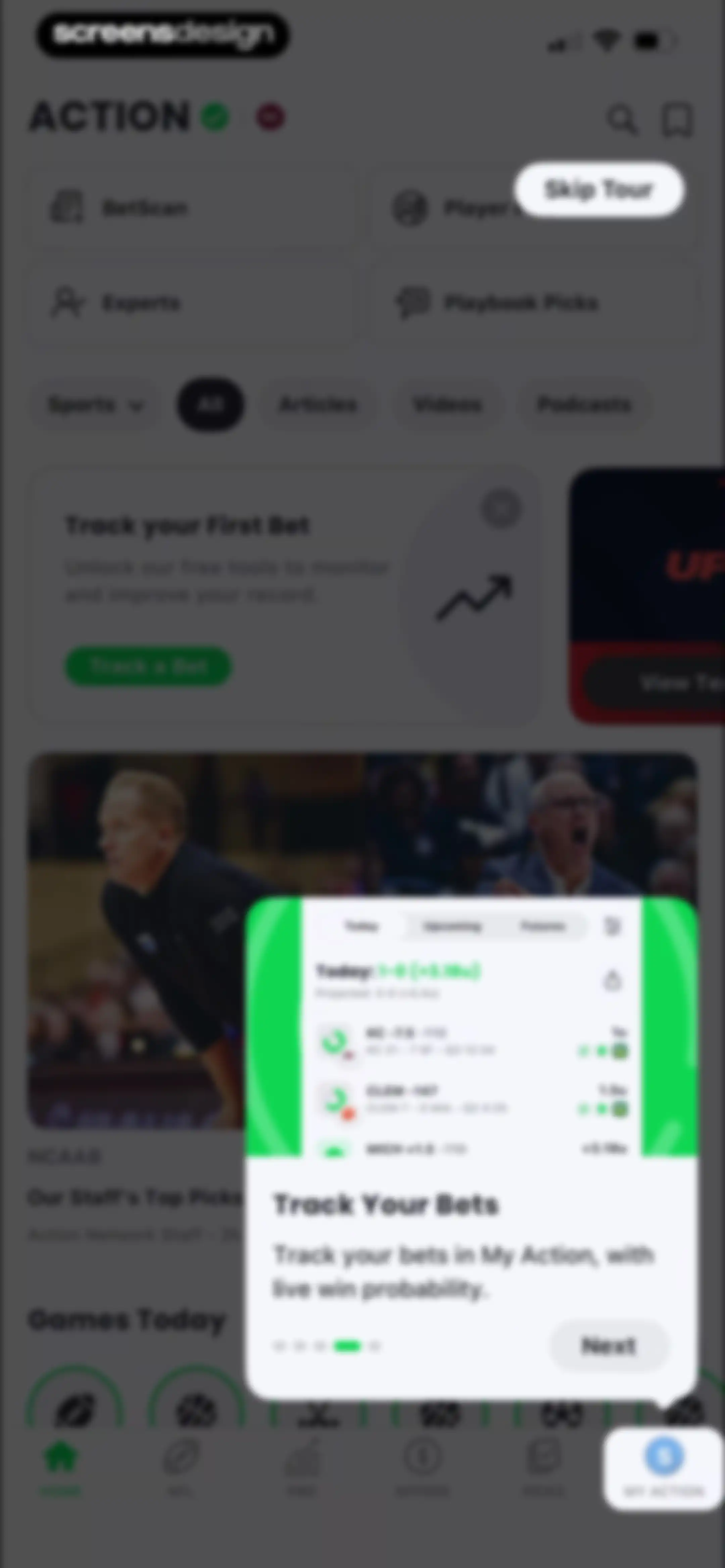 Action Network: Sports Betting screen 19