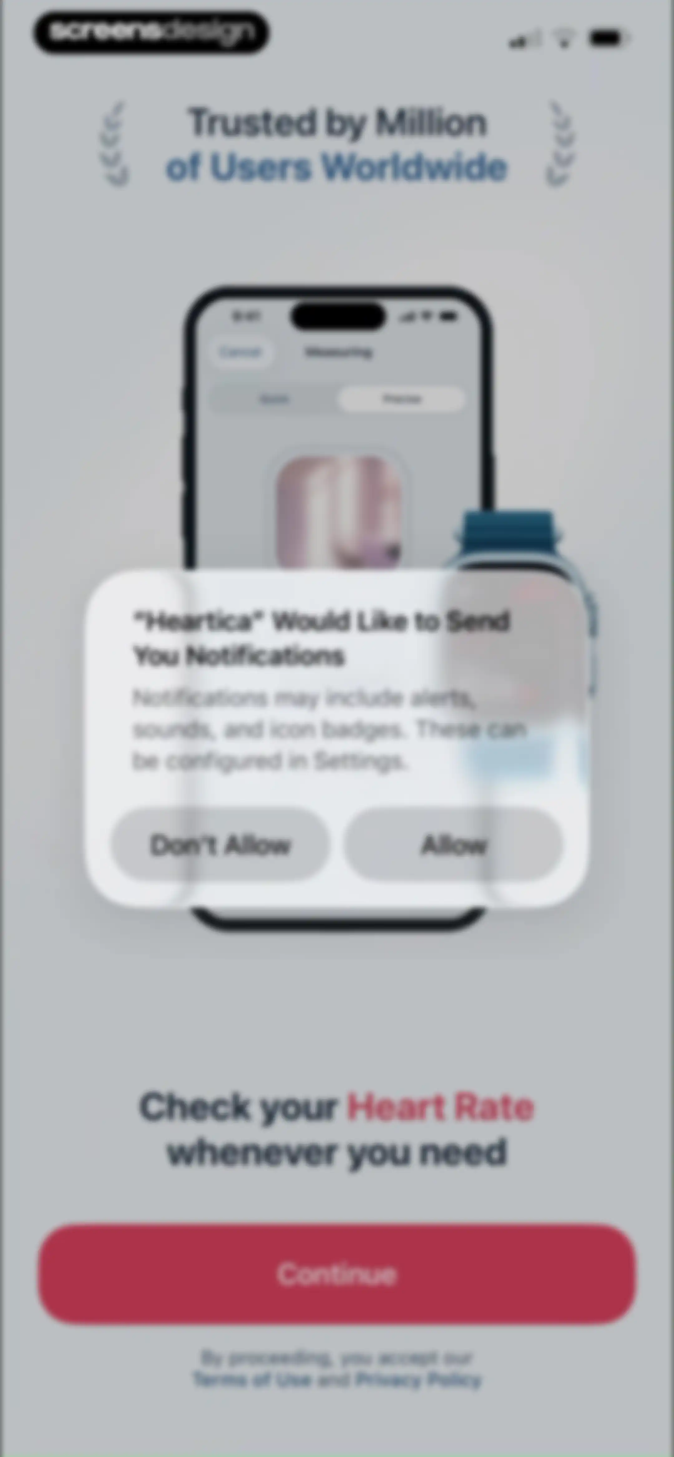 Heartica: Heart Rate Monitor screen 3
