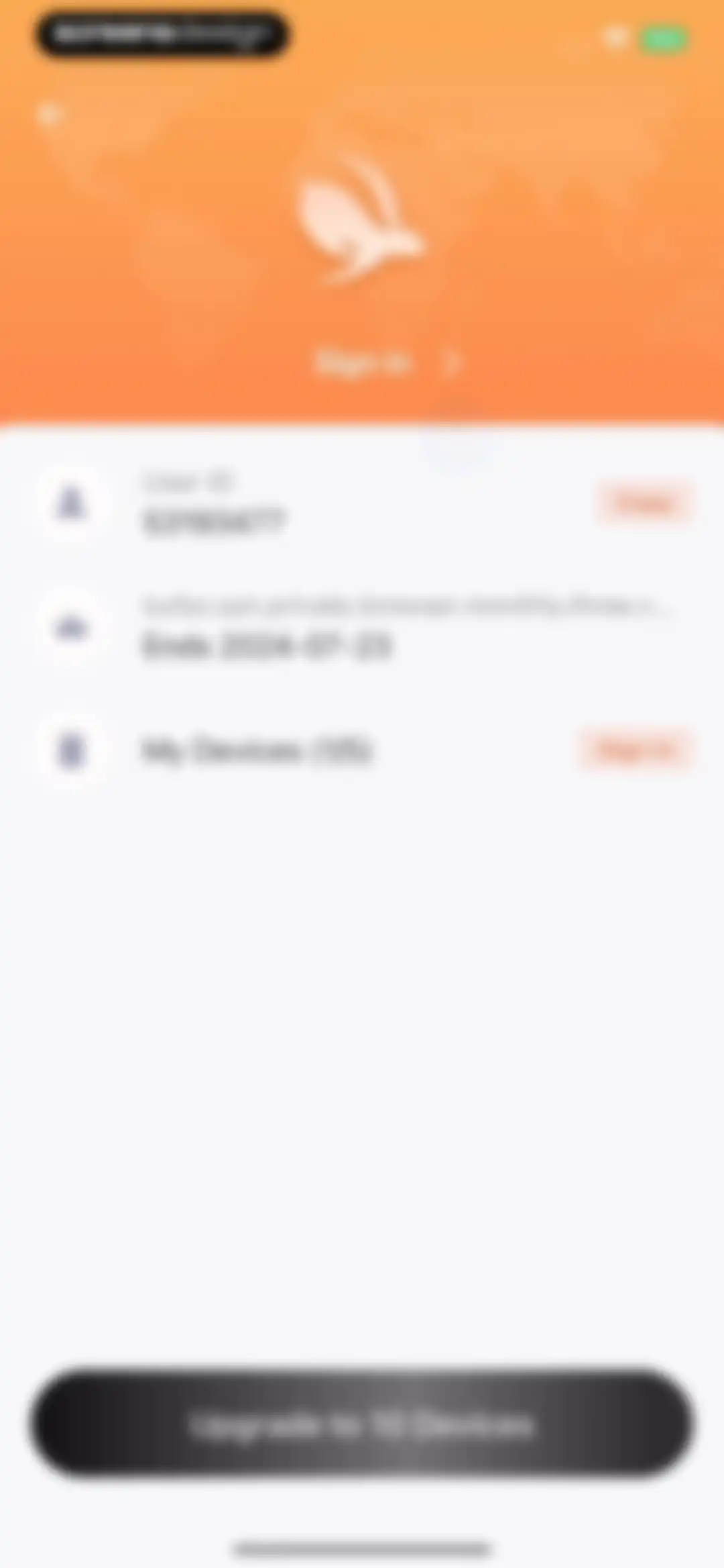 Turbo VPN Private Browser screen 18