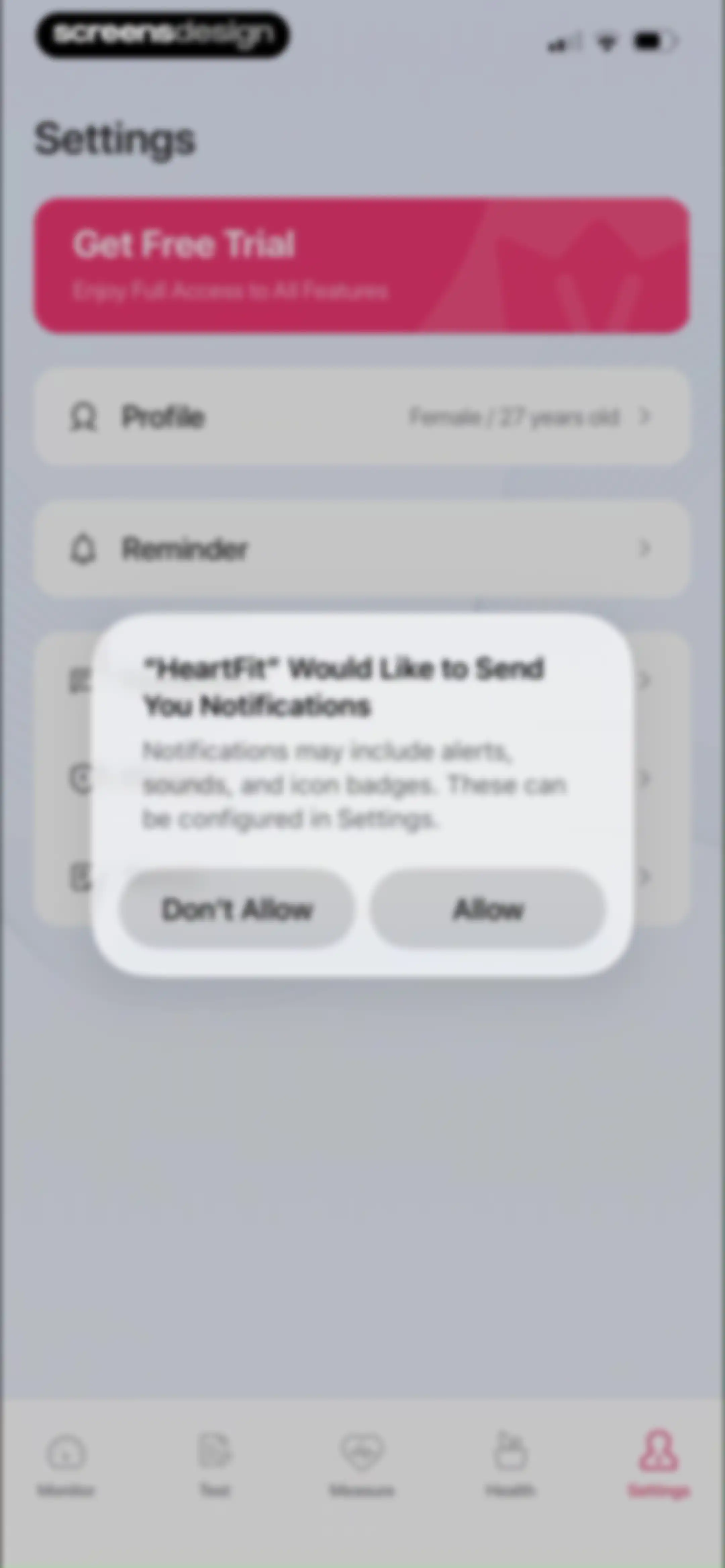 HeartFit - Heart Rate Monitor screen 78