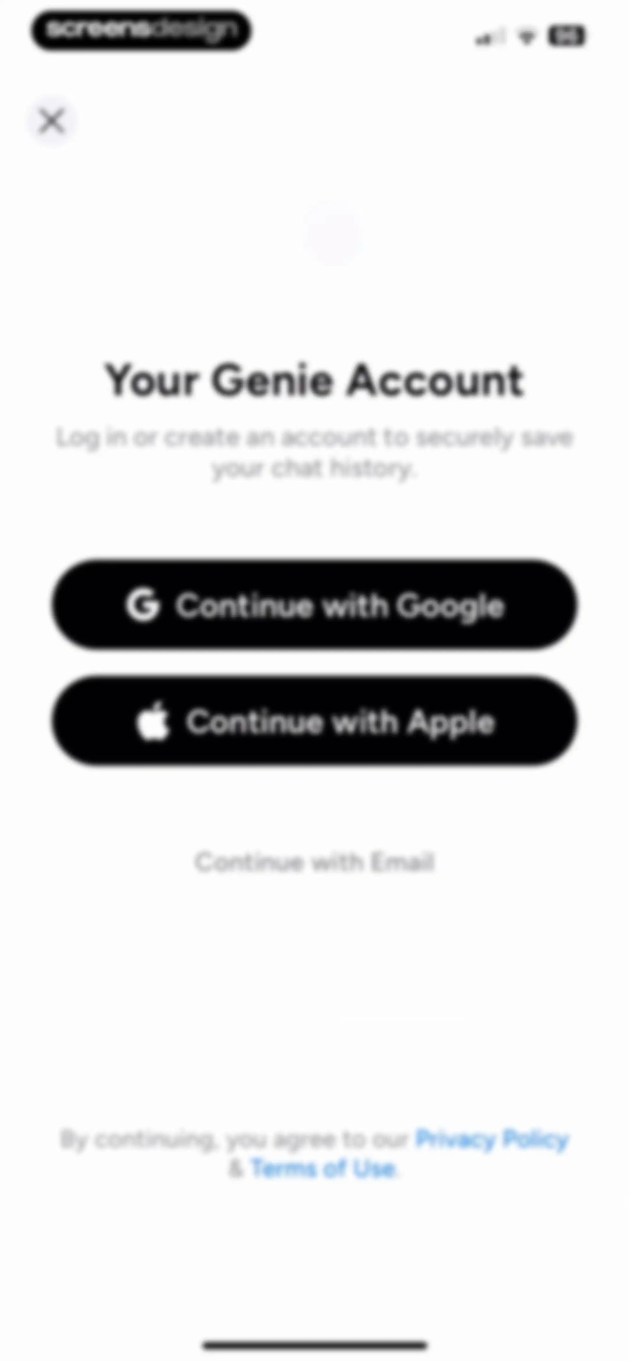 Chatbot AI Assistant - Genie screen 48