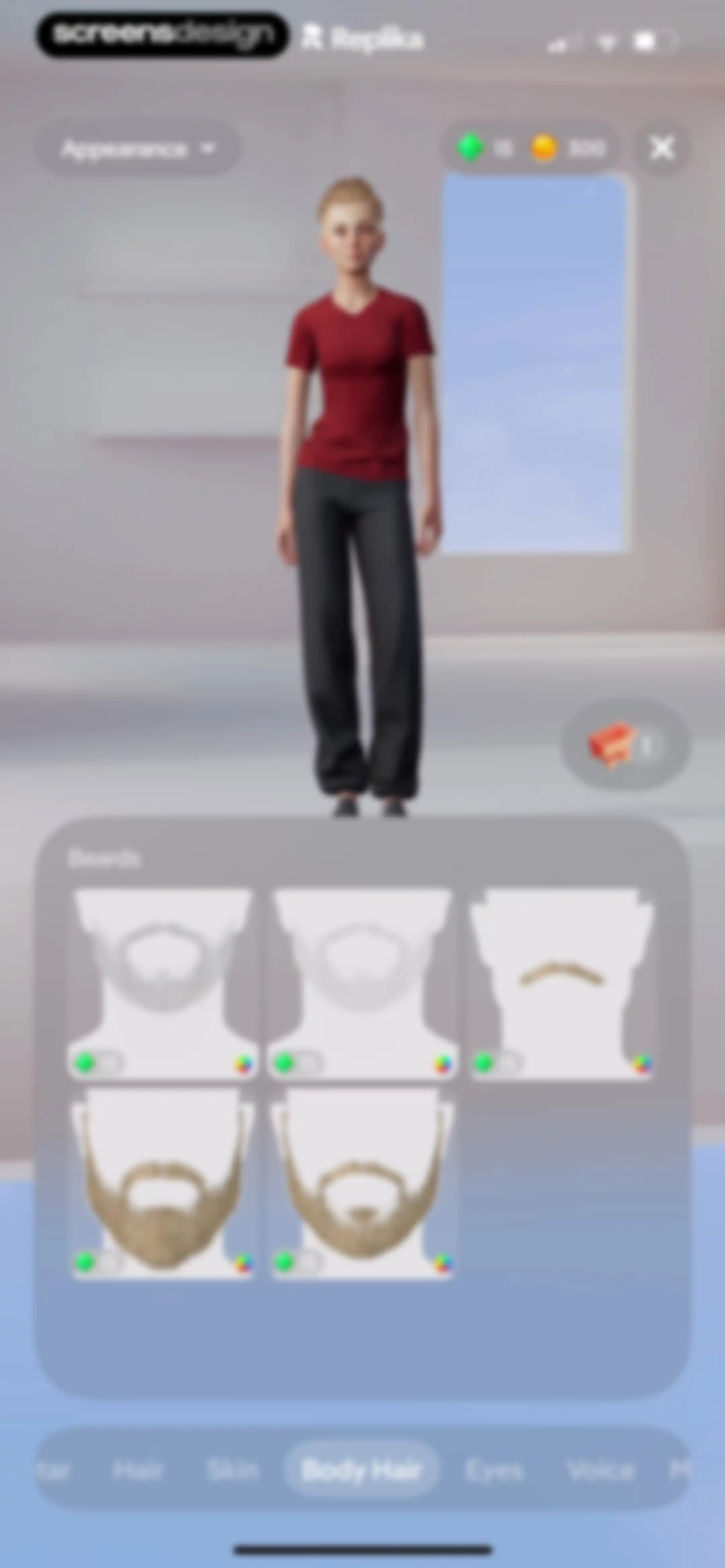 Replika - AI Companion Chat screen 79