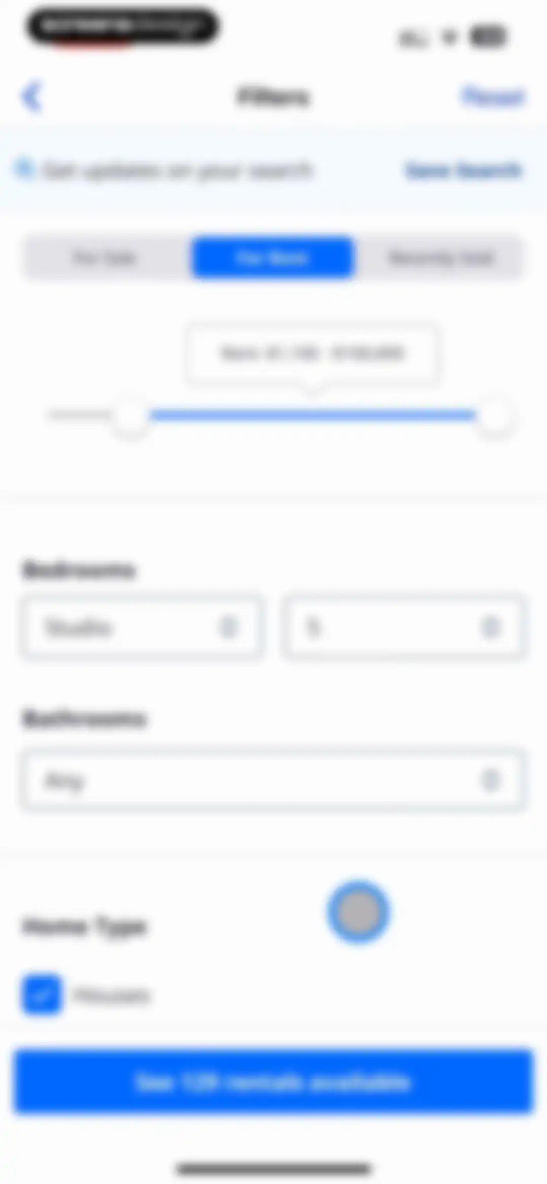 Zillow Real Estate & Rentals screen 85