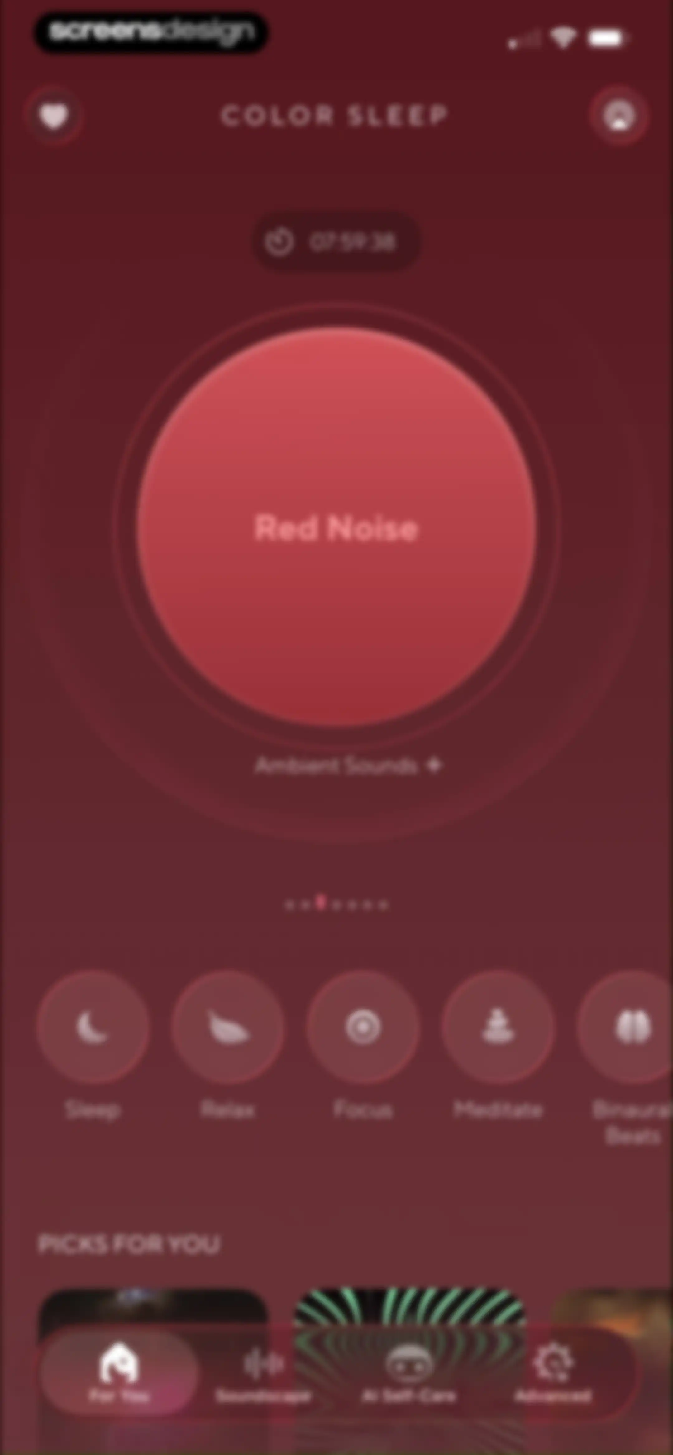 ColorSleep: Green, Brown Noise screen 46