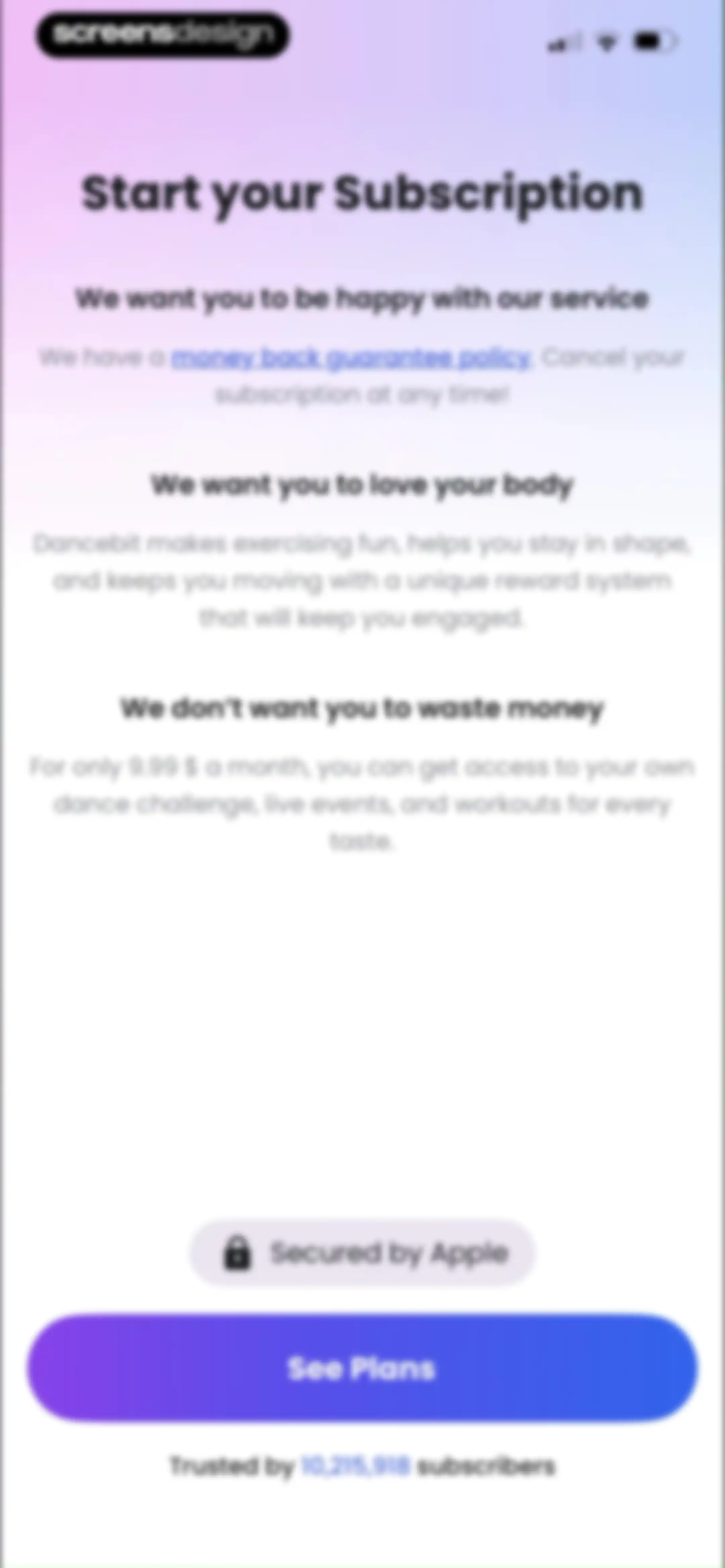 Dancebit: Home Dance Workouts screen 39