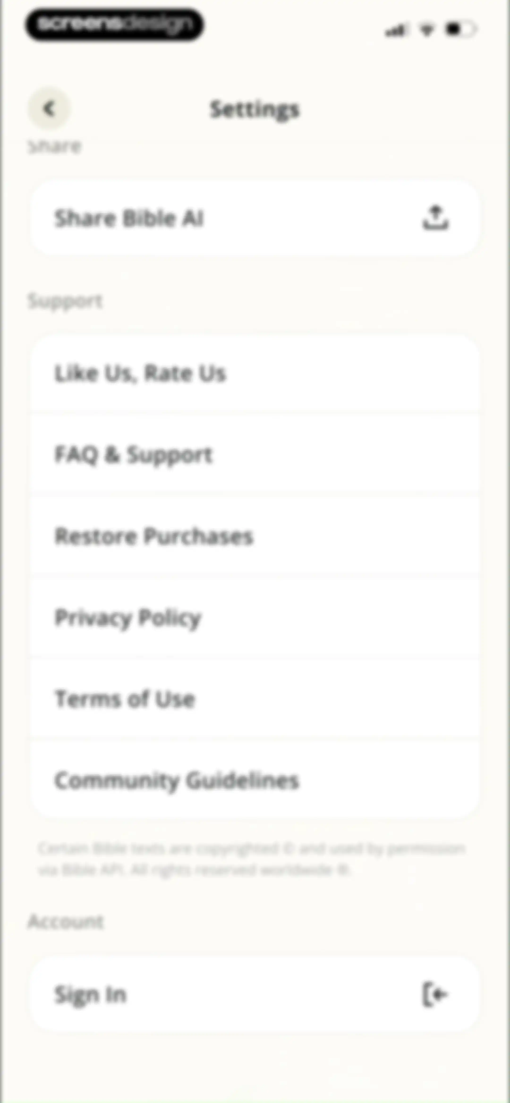 Bible Path: Prayers & Widgets screen 130