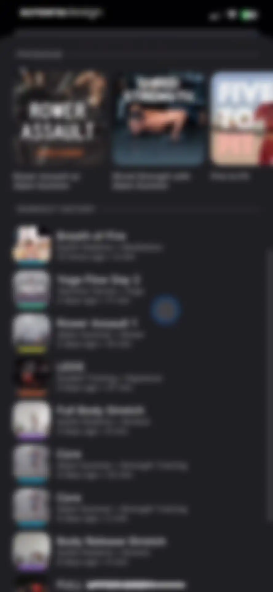 SHRED: Gym & Home Workouts screen 97