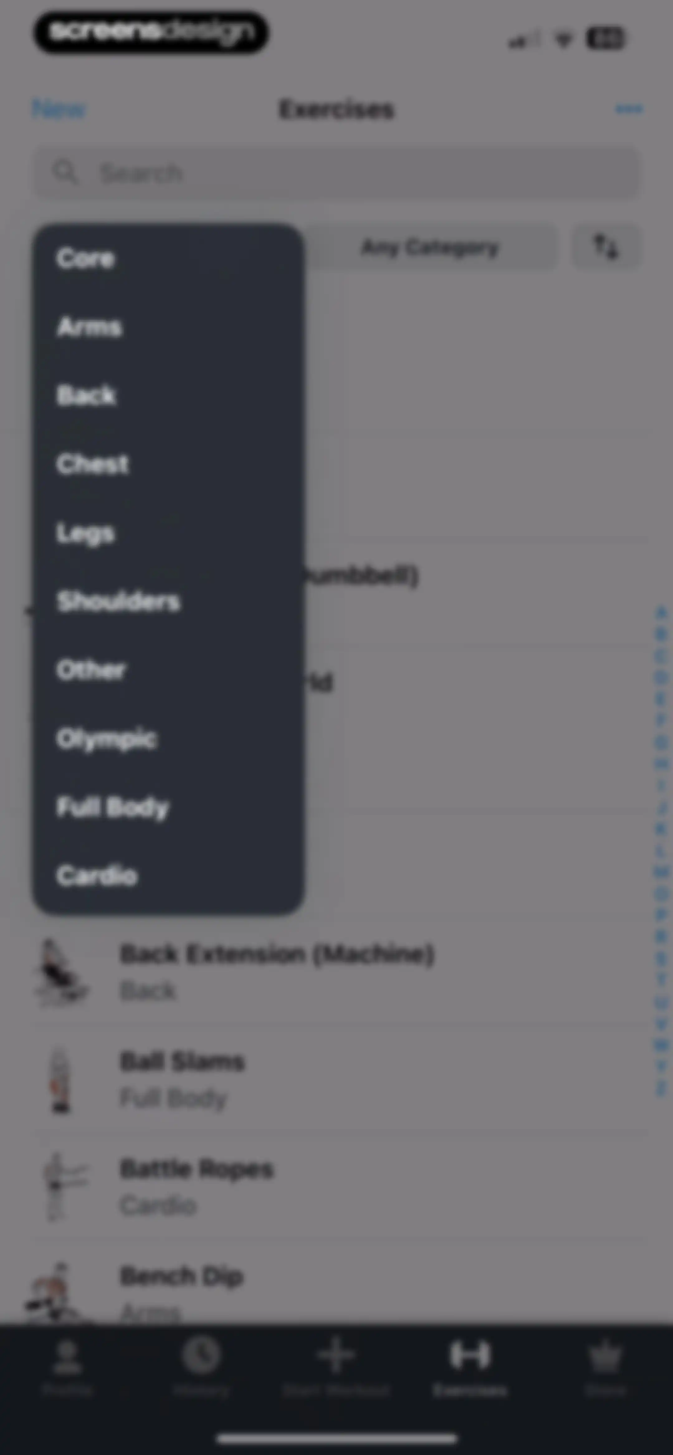 Strong Workout Tracker Gym Log screen 89
