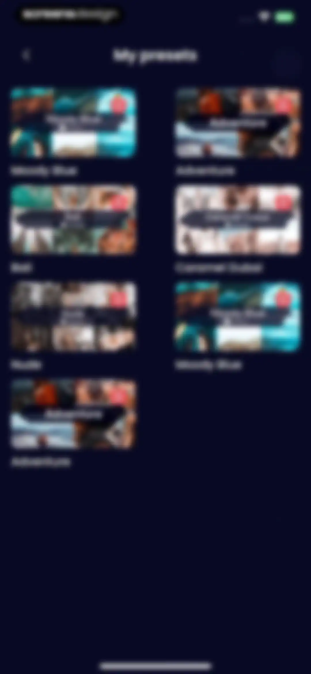 Presets for Lightroom: Filters screen 25