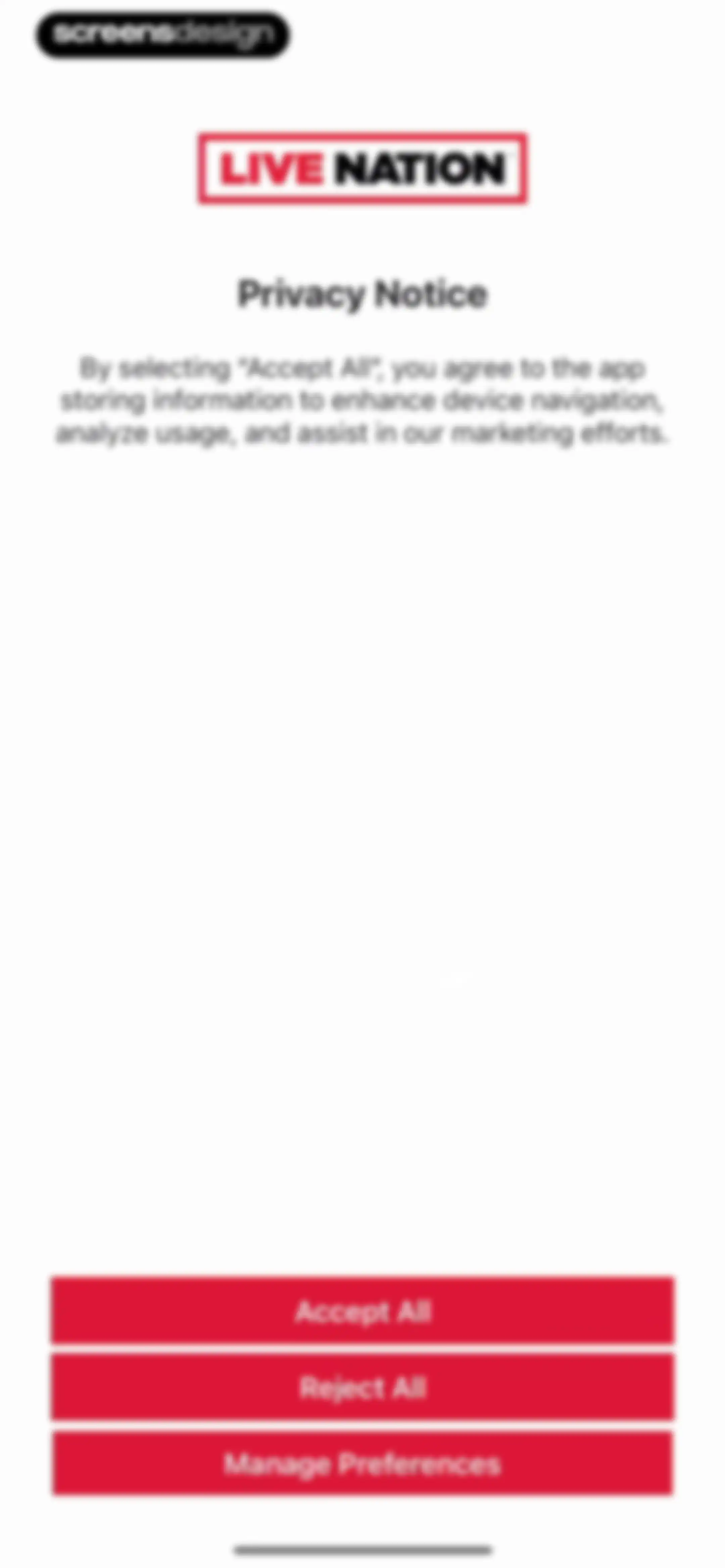 Live Nation – For Concert Fans screen 120