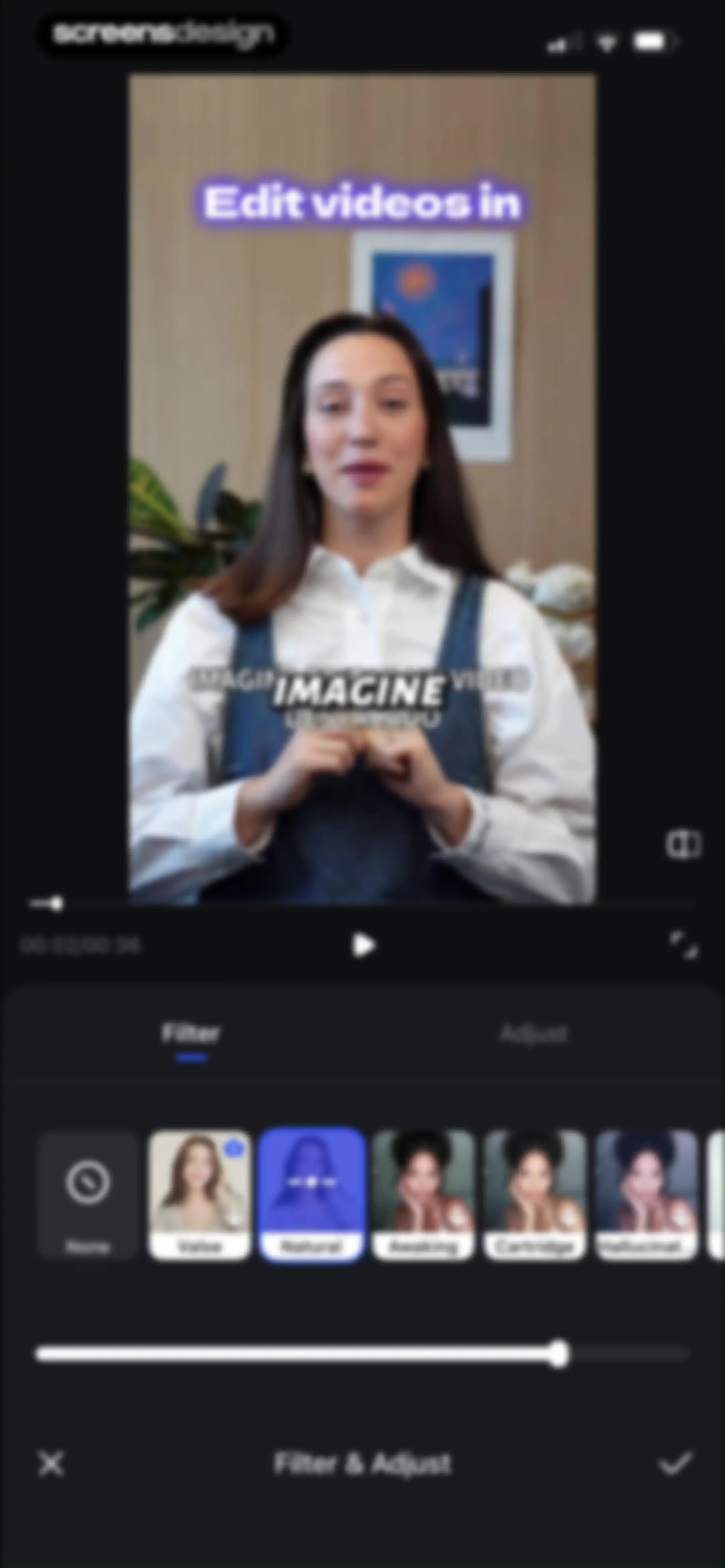 Vmake Labs: create viral video screen 51
