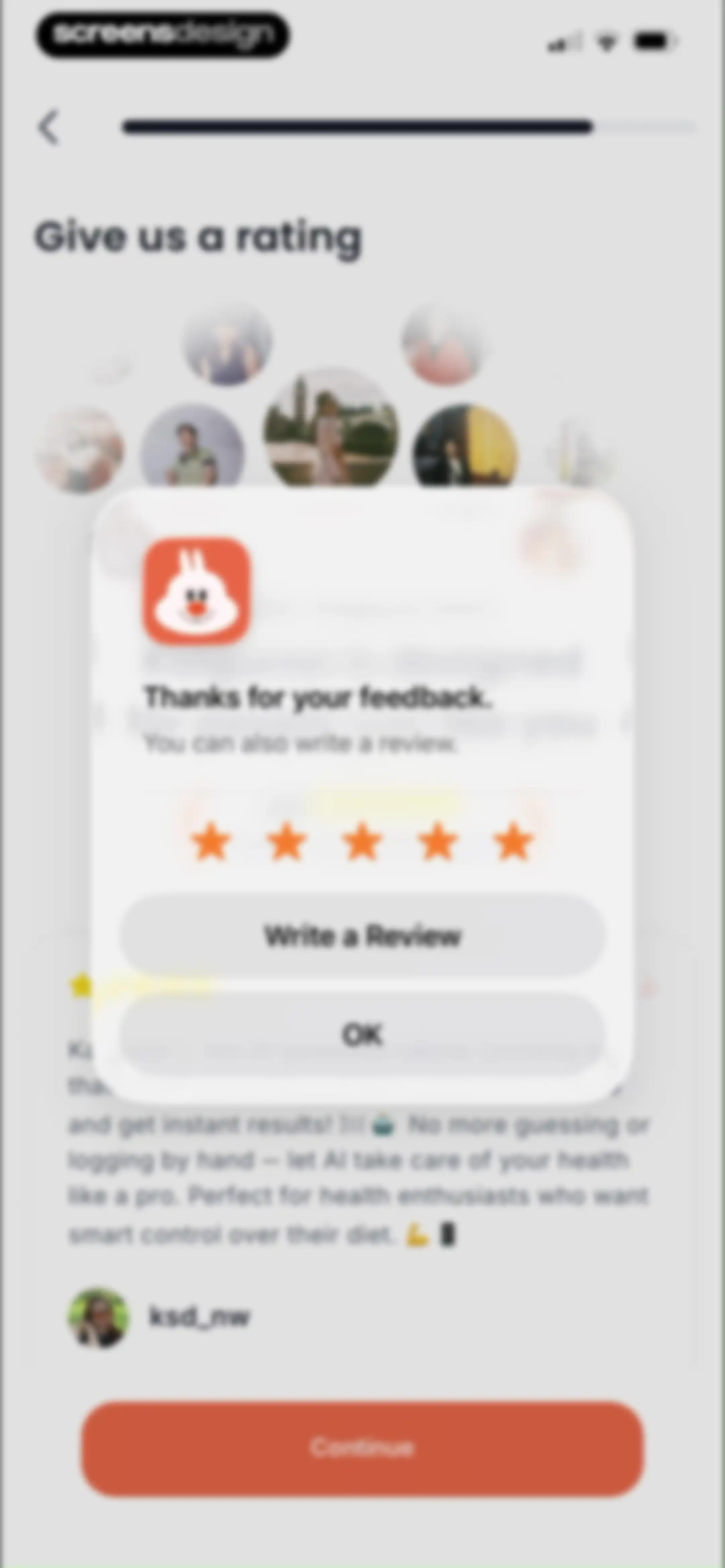Kalguroo: AI Calorie Tracker screen 20