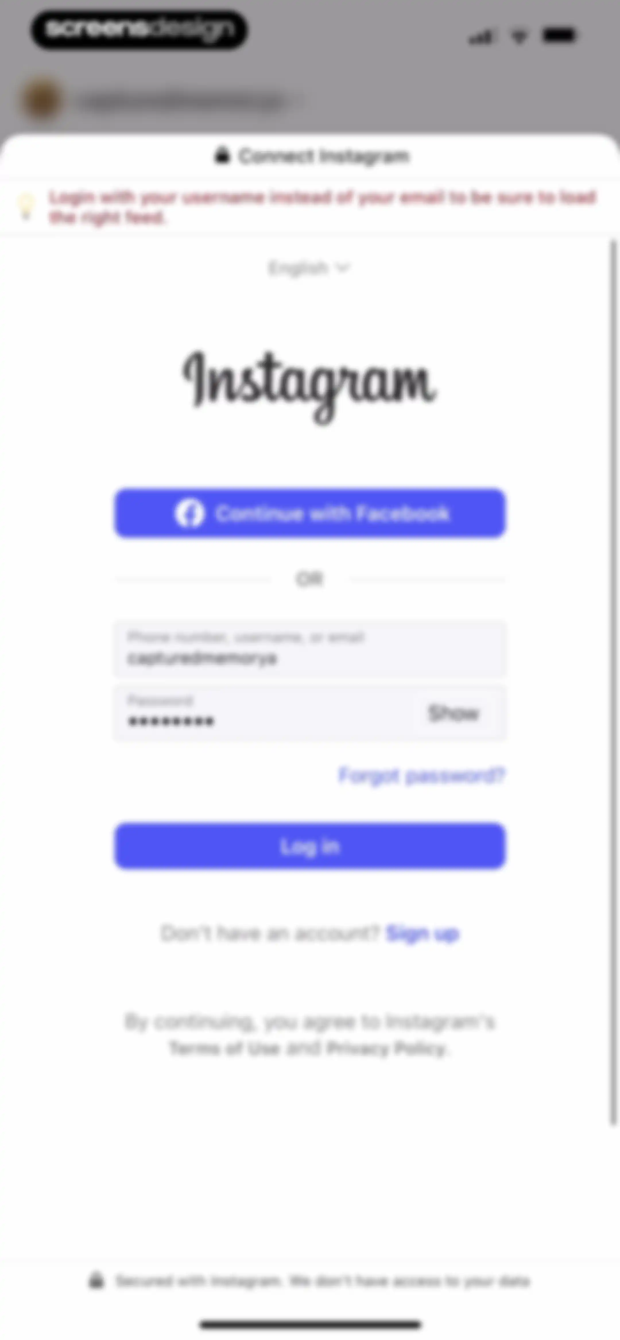 Feed Preview: Planner for IG screen 92