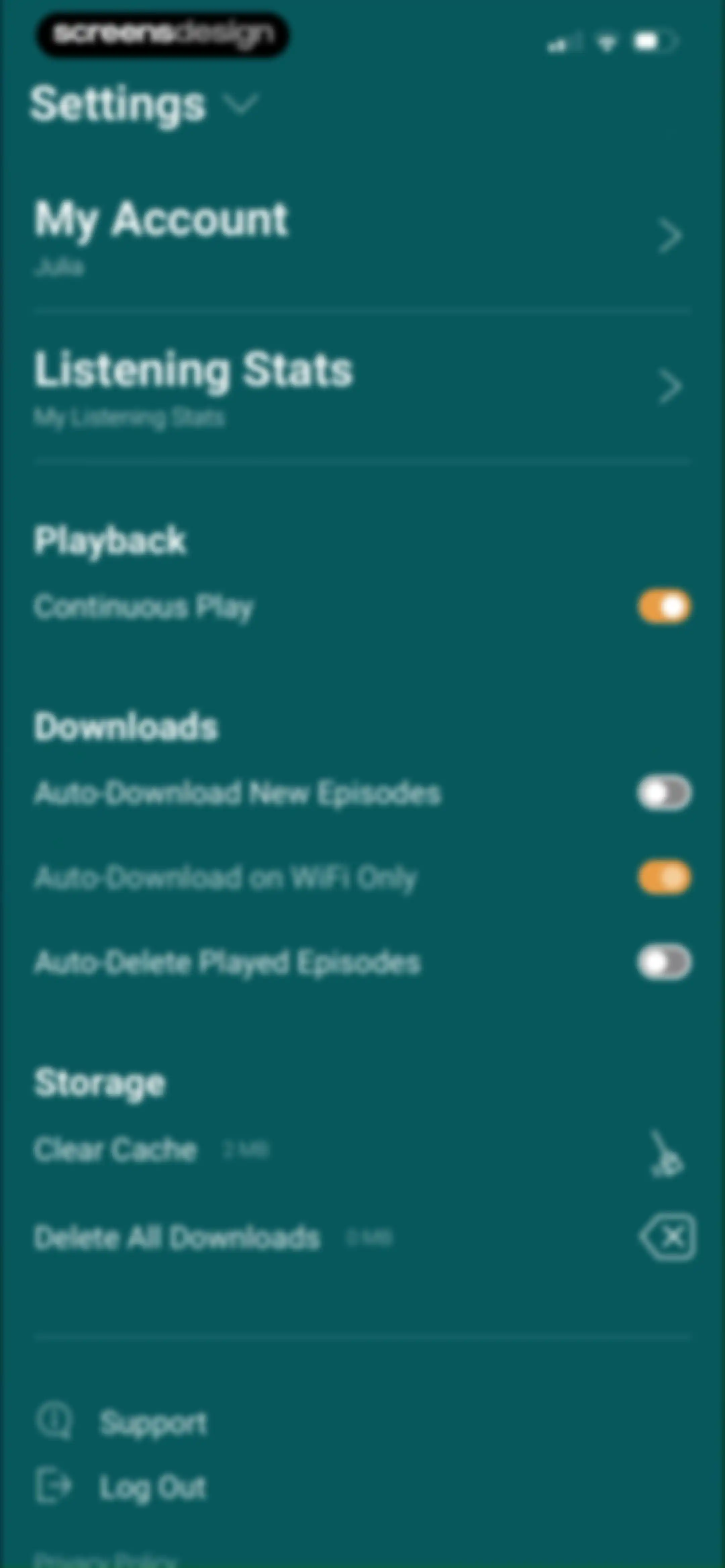 Wondery: Must-Hear Podcasts screen 47