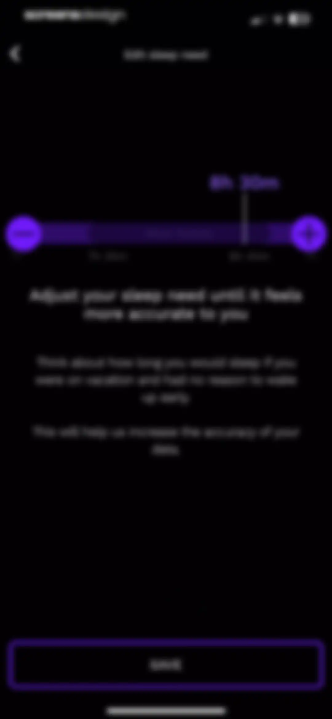 RISE: Sleep Tracker screen 32