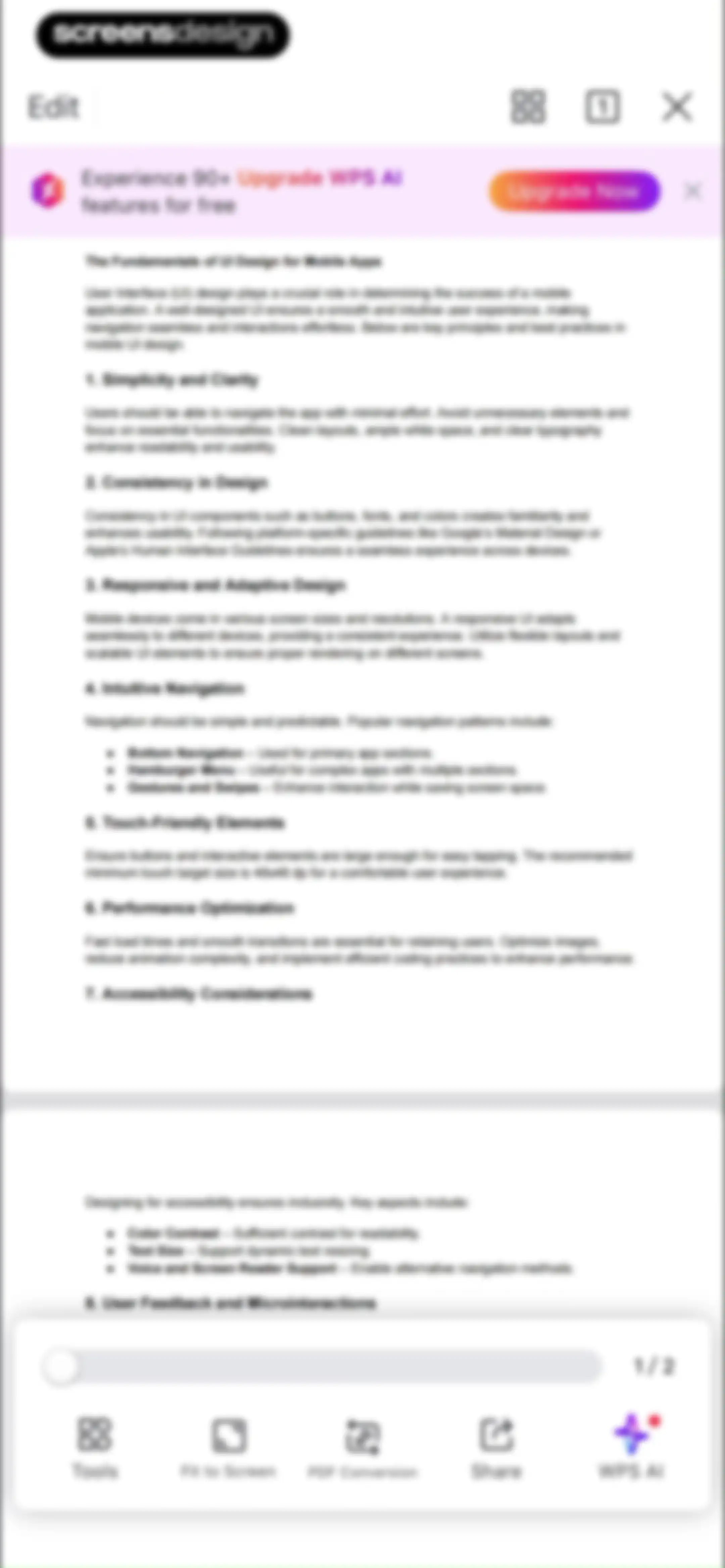 WPS Office-AI Doc, PDF, Sheet screen 158