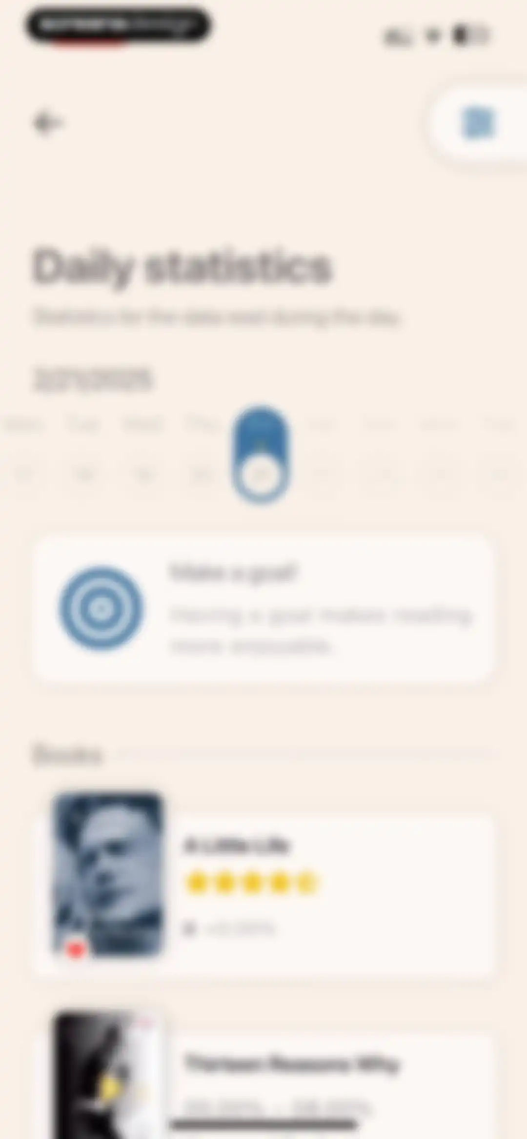 Bookmory - reading tracker screen 71