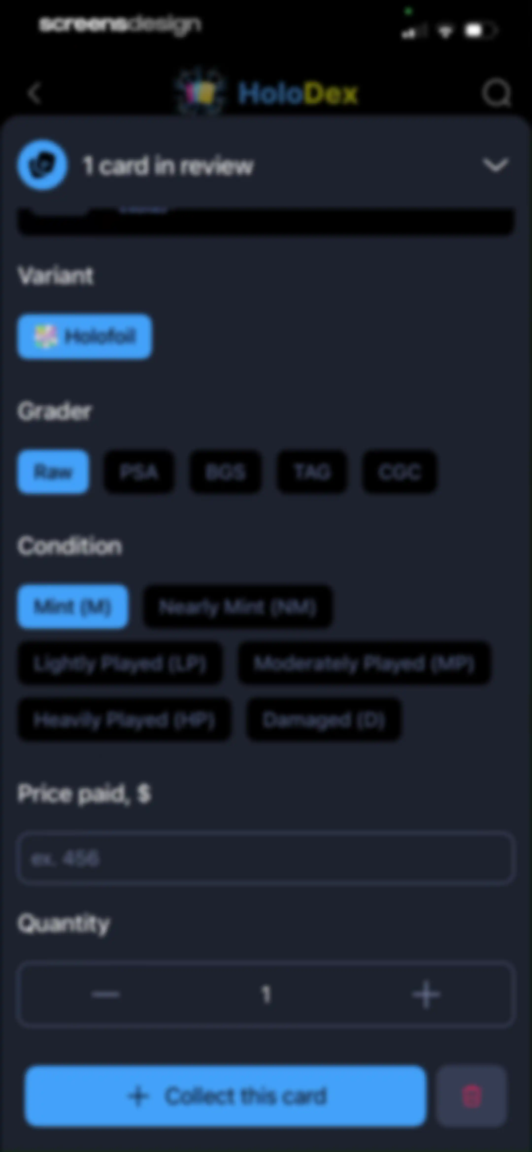 HoloDex - TCG Scan & Collect screen 37