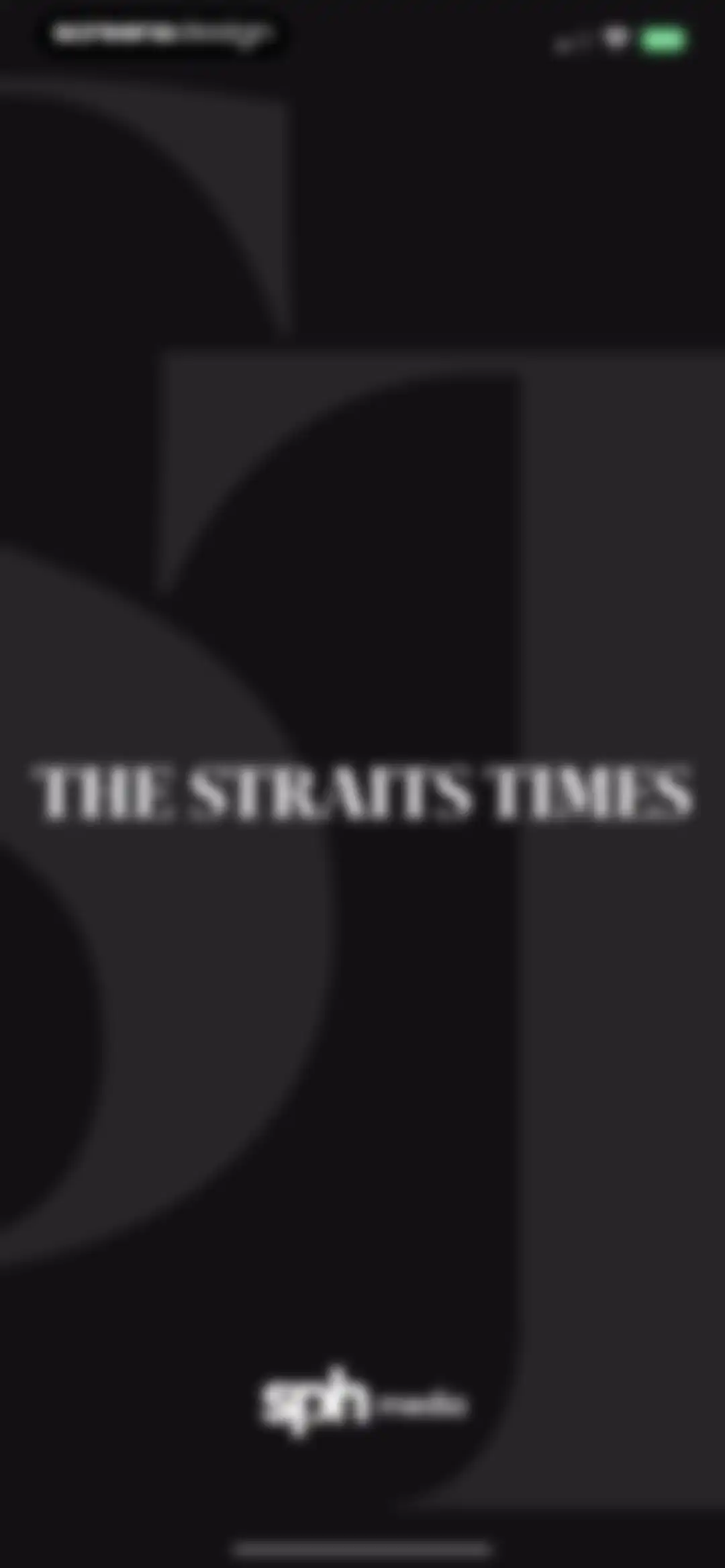 The Straits Times screen 1