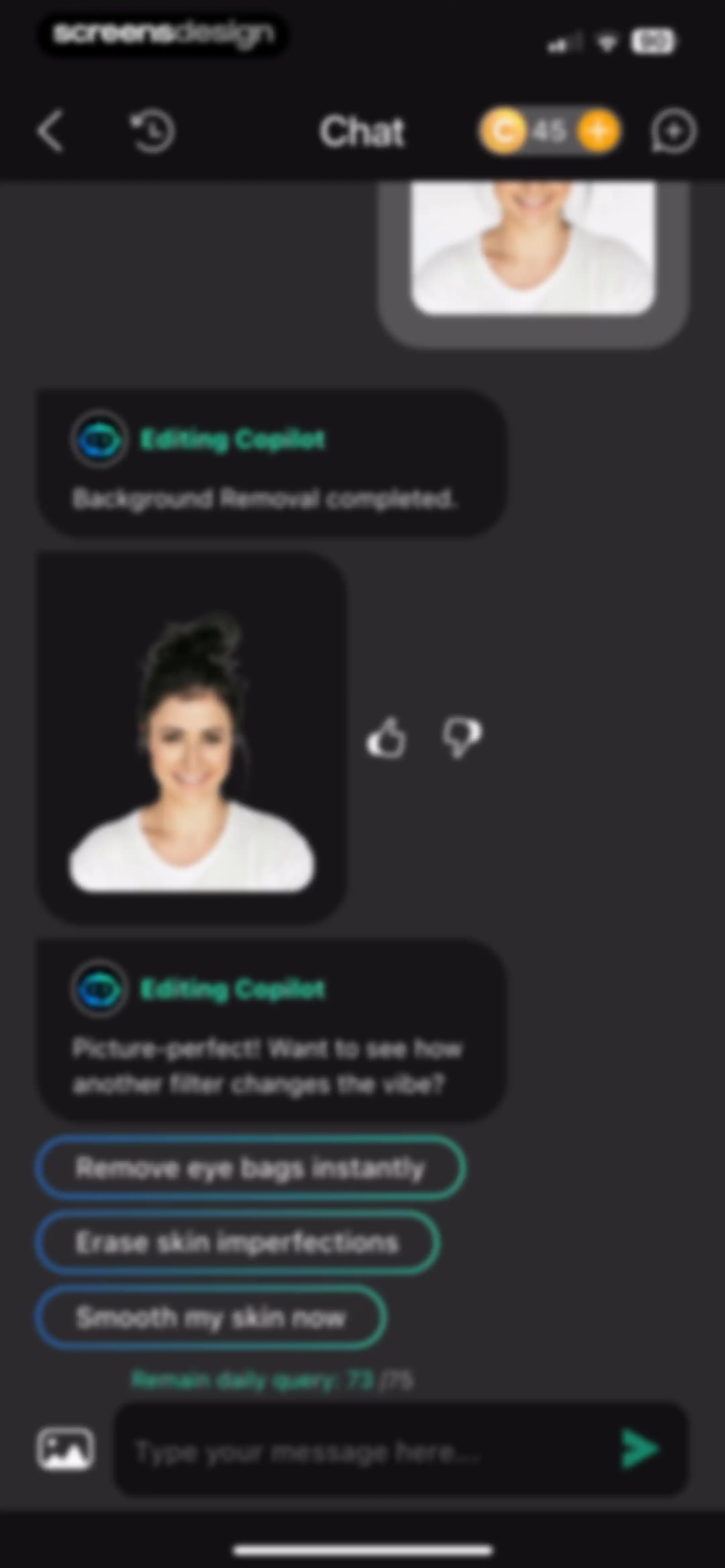 YouCam Perfect:AI Photo Editor screen 22