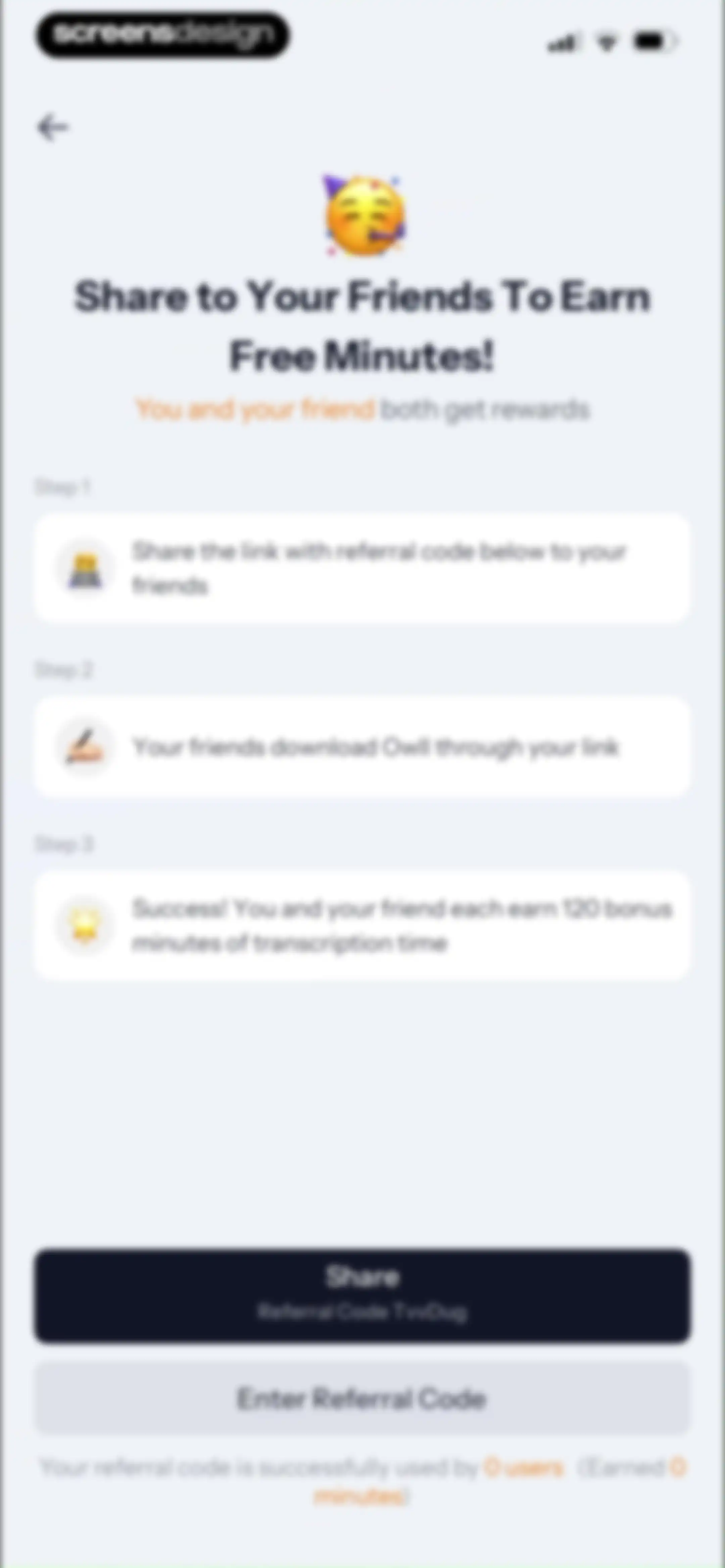 Owll:AI Note Taker & Assistant screen 116