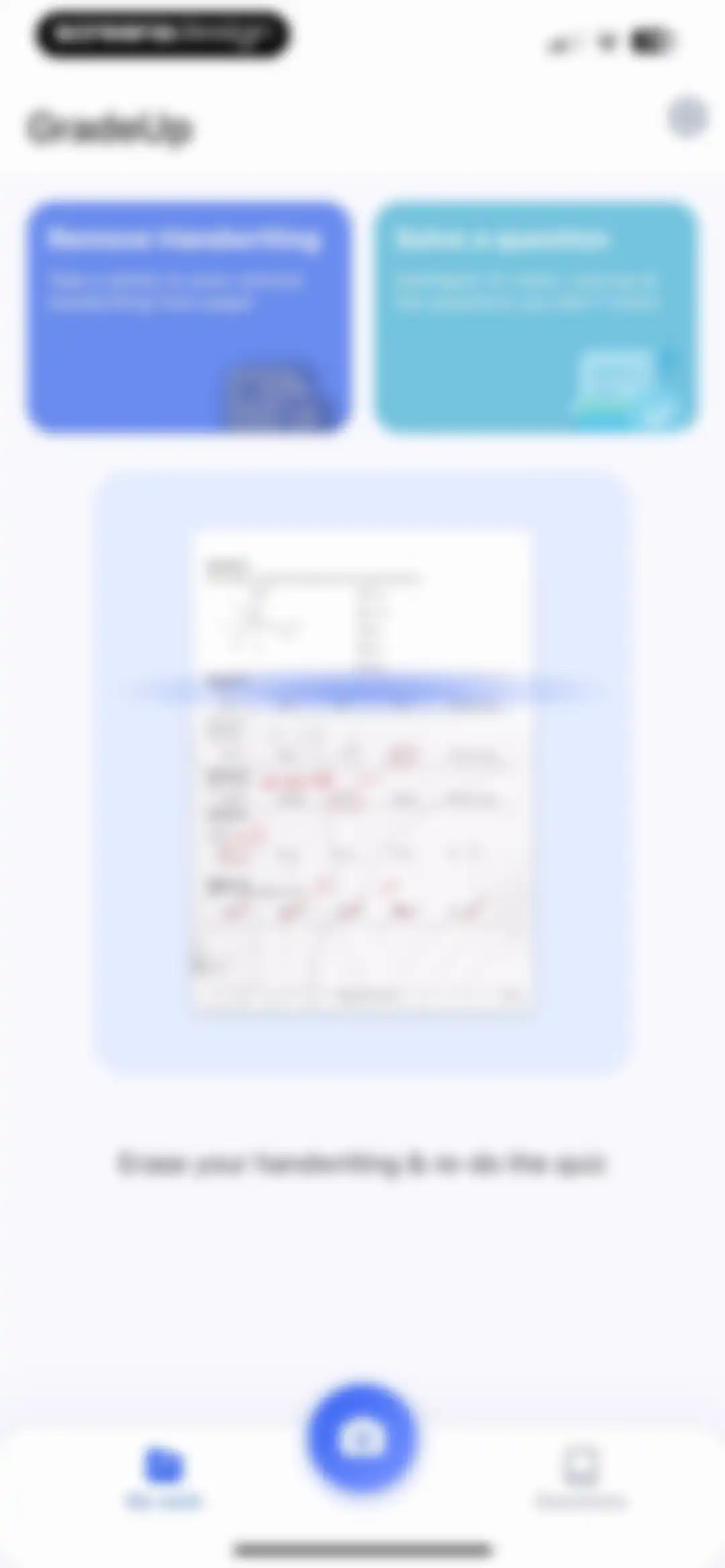 GradeUp: Homework Scanner screen 18
