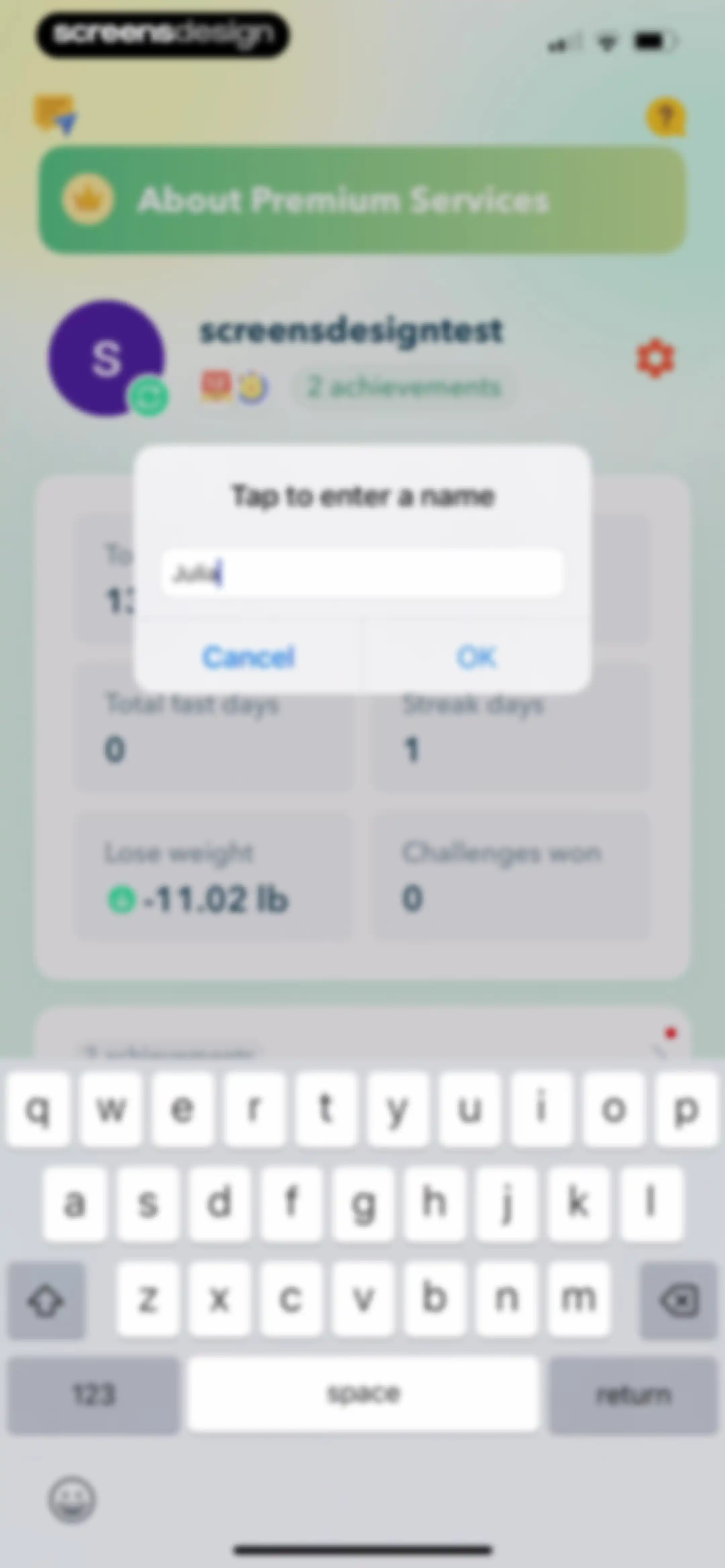 Intermittent Fasting Tracker - screen 309