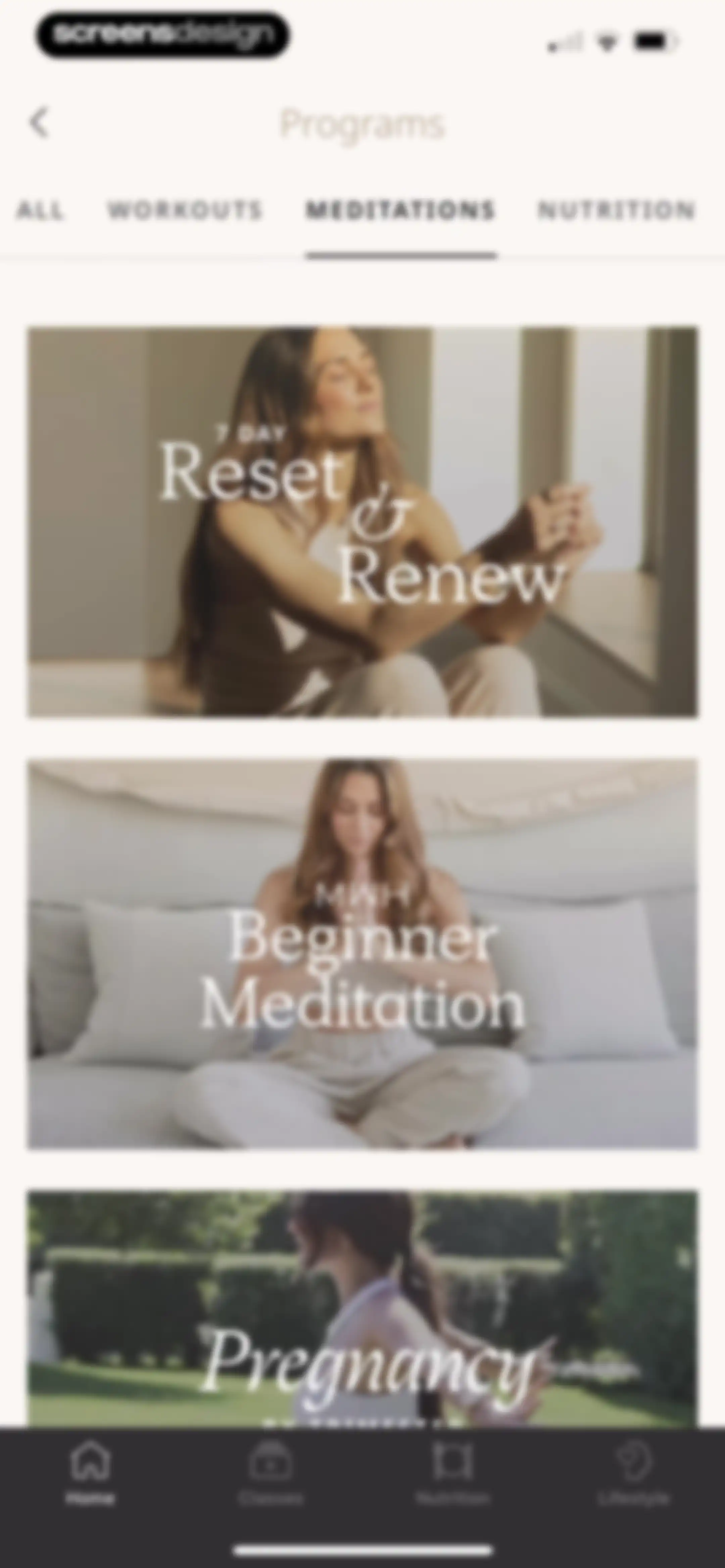 MWH: Fitness + Wellness screen 71