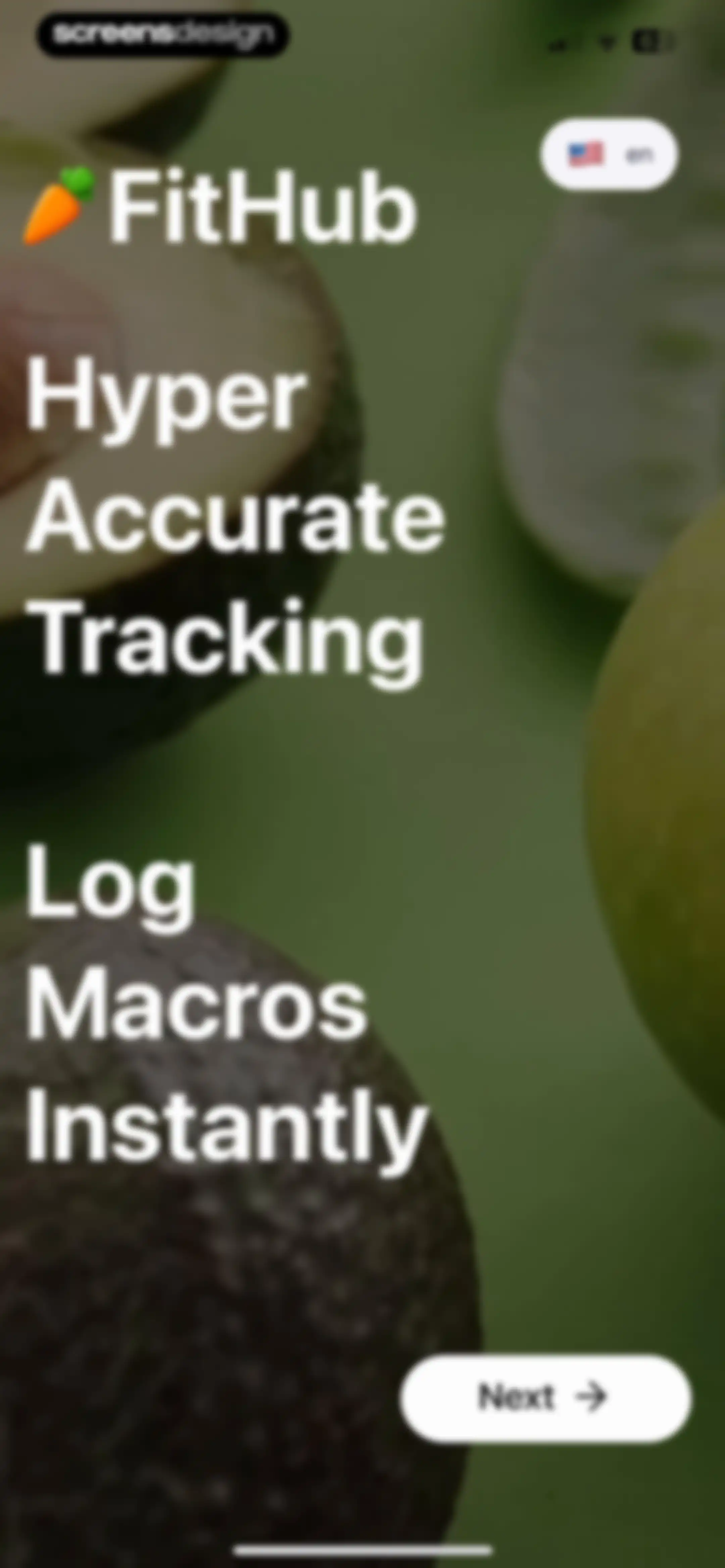 FitHub - AI Calorie Tracker screen 2