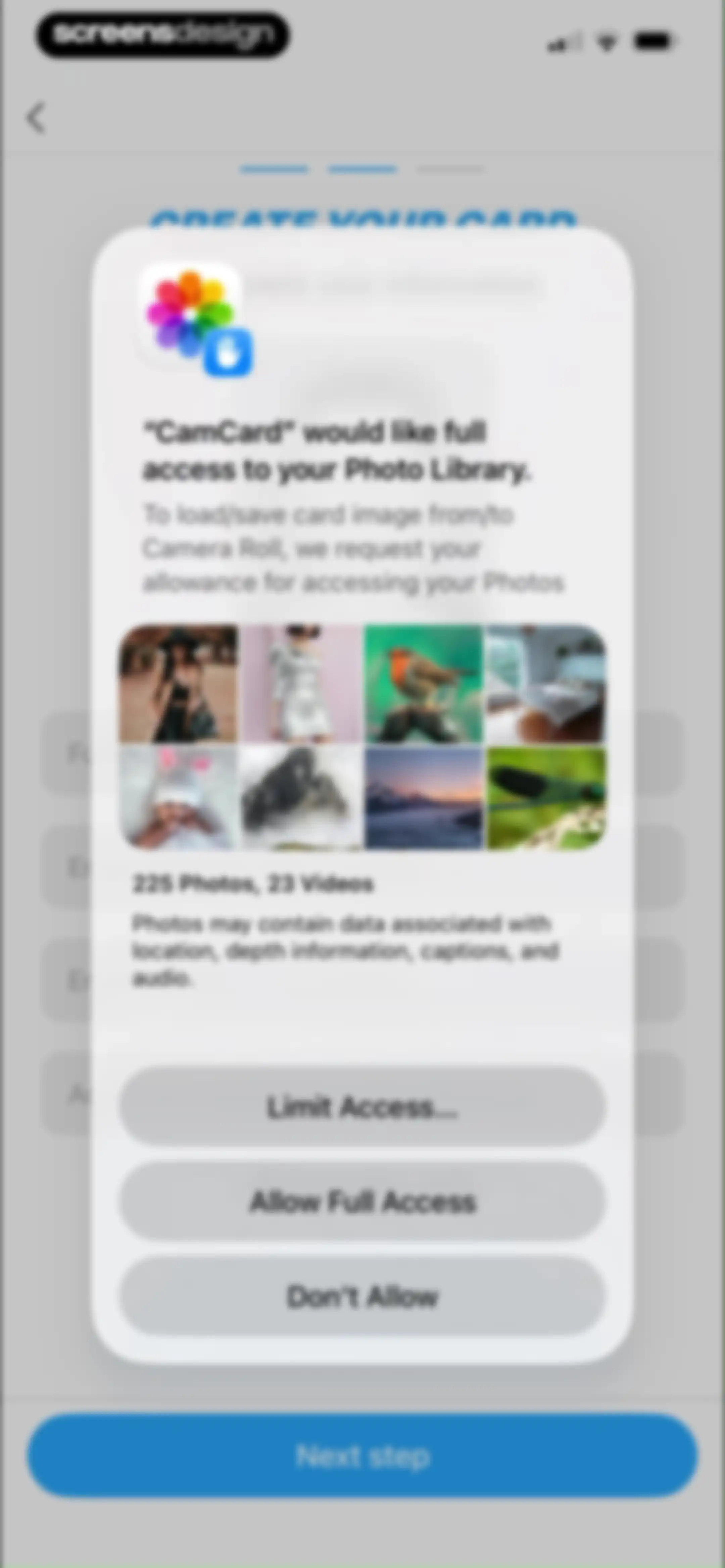 CamCard AI Business Assistant screen 28