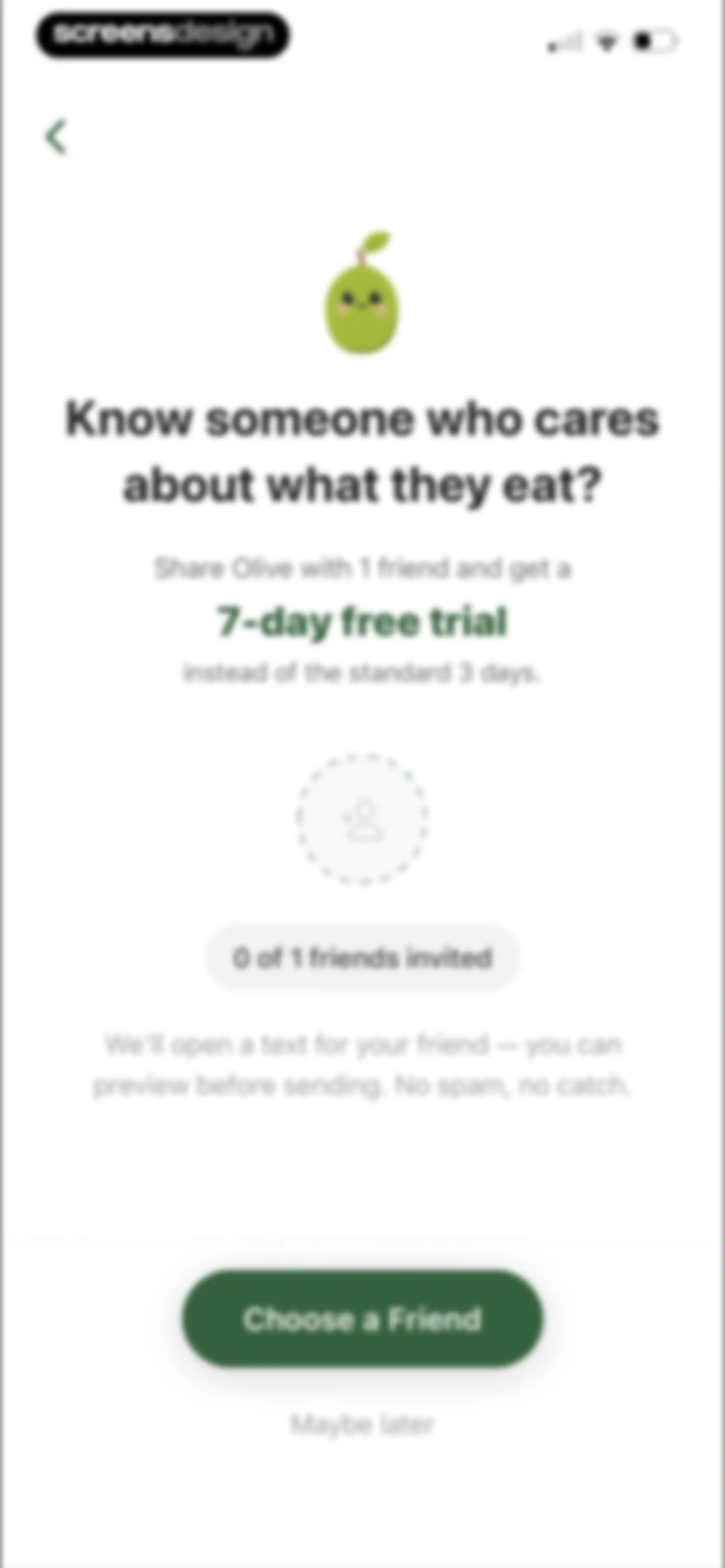 Olive: Food & Cosmetic Scanner screen 52