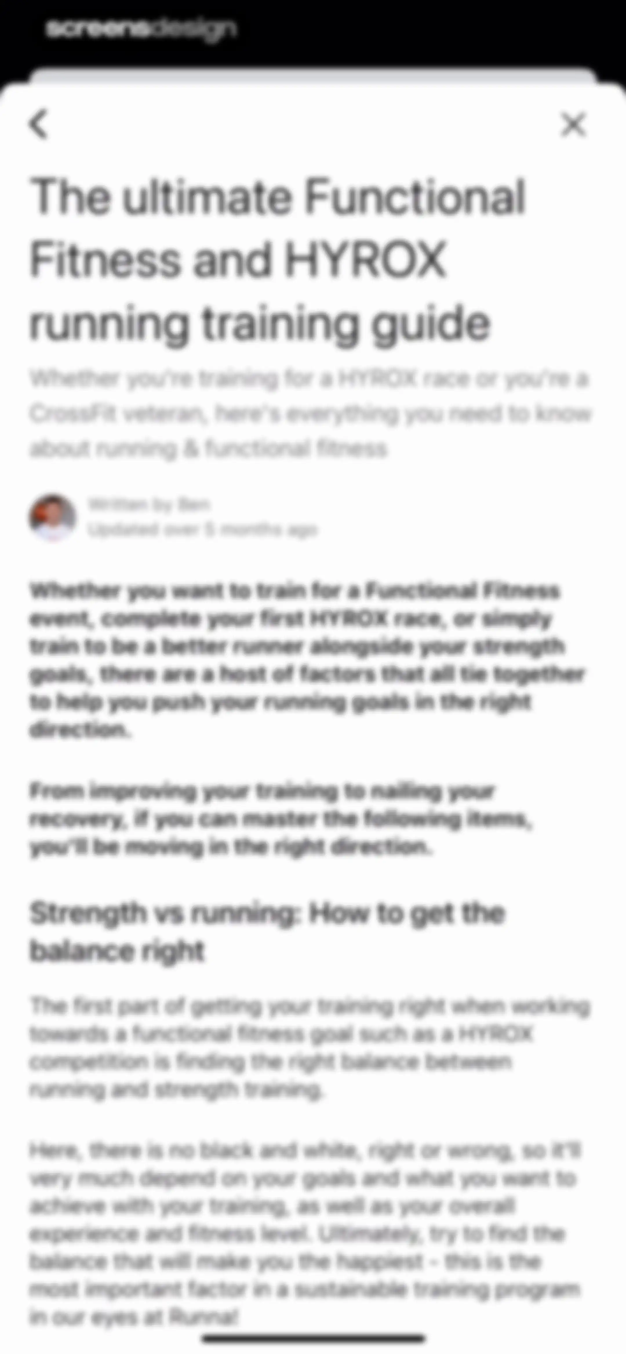 Runna: Running Plans & Coach screen 175