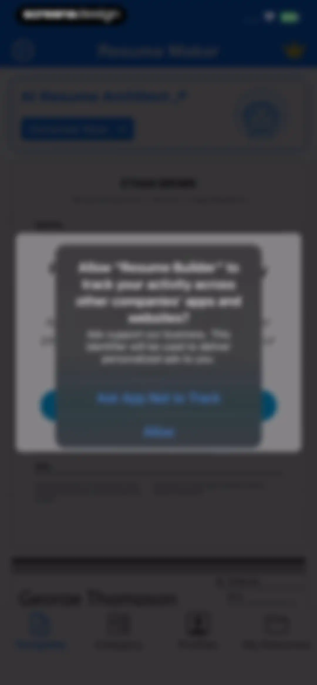 AI Resume Creator: CV Builder screen 5