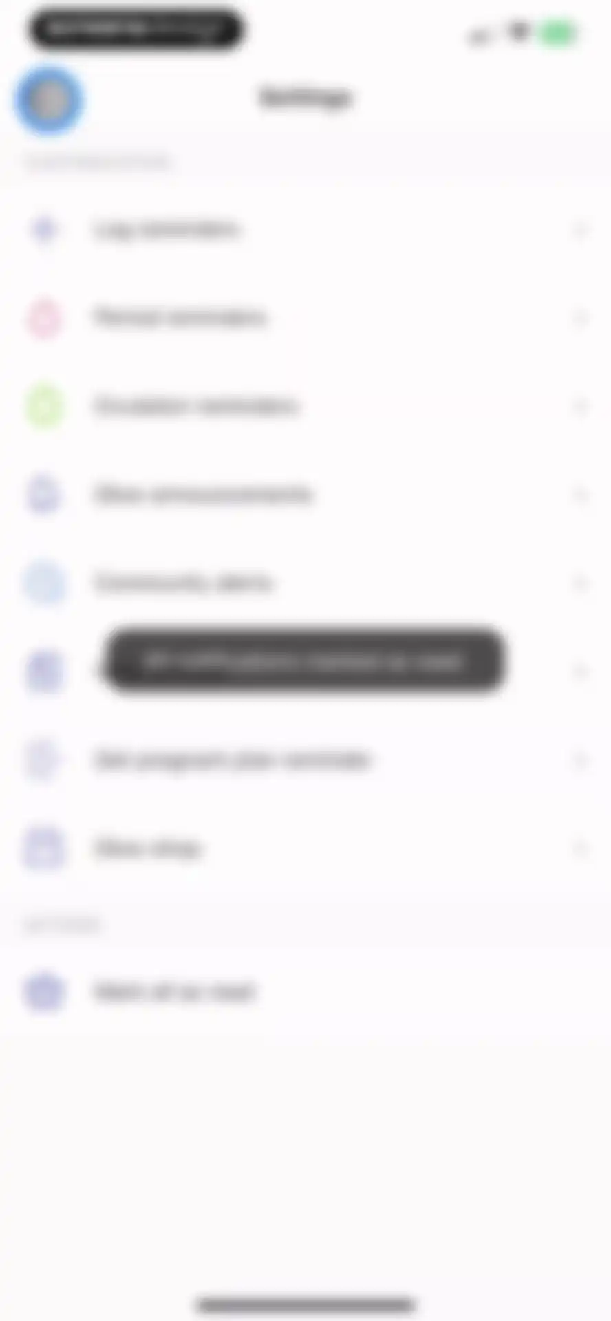 Glow Ovulation & Period App screen 91