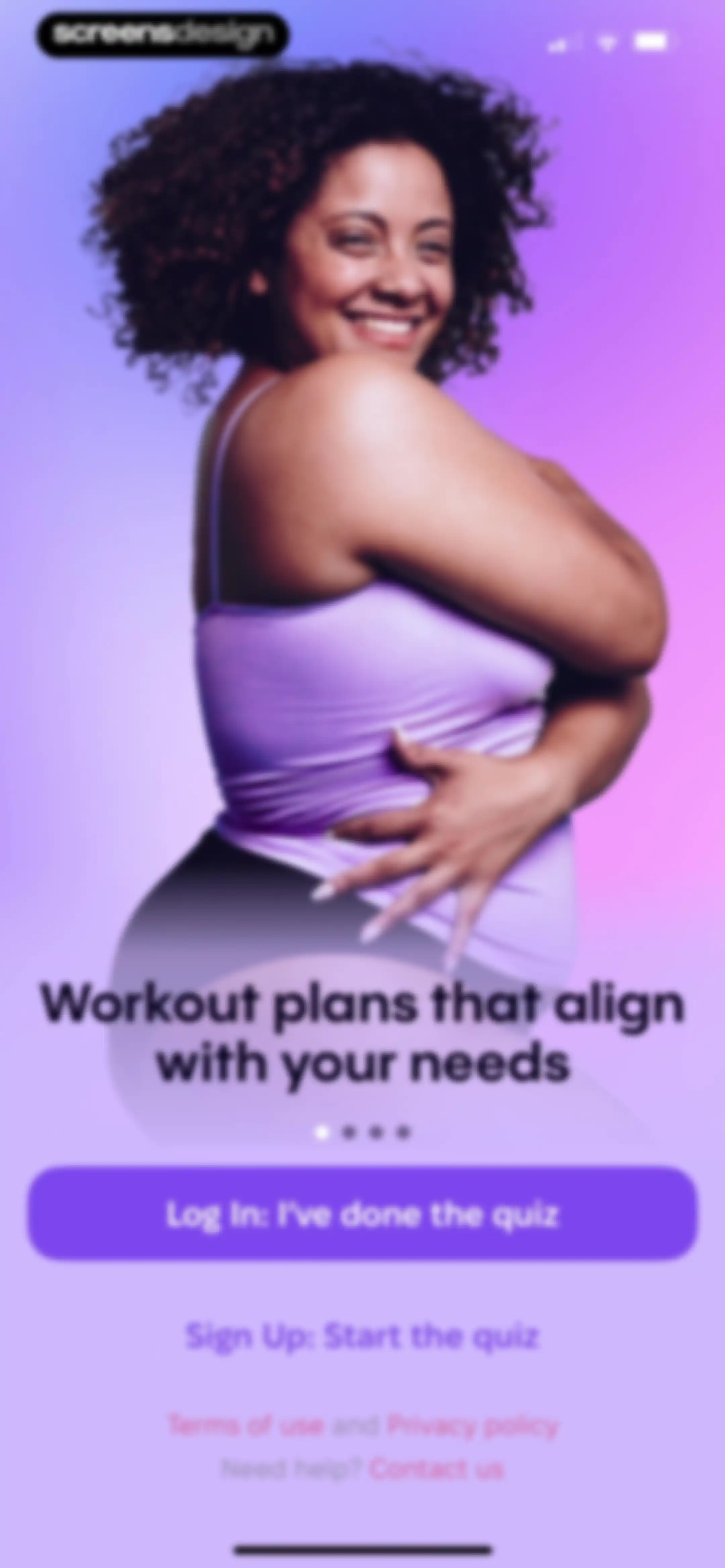 HARNA: Workout & Fitness screen 3