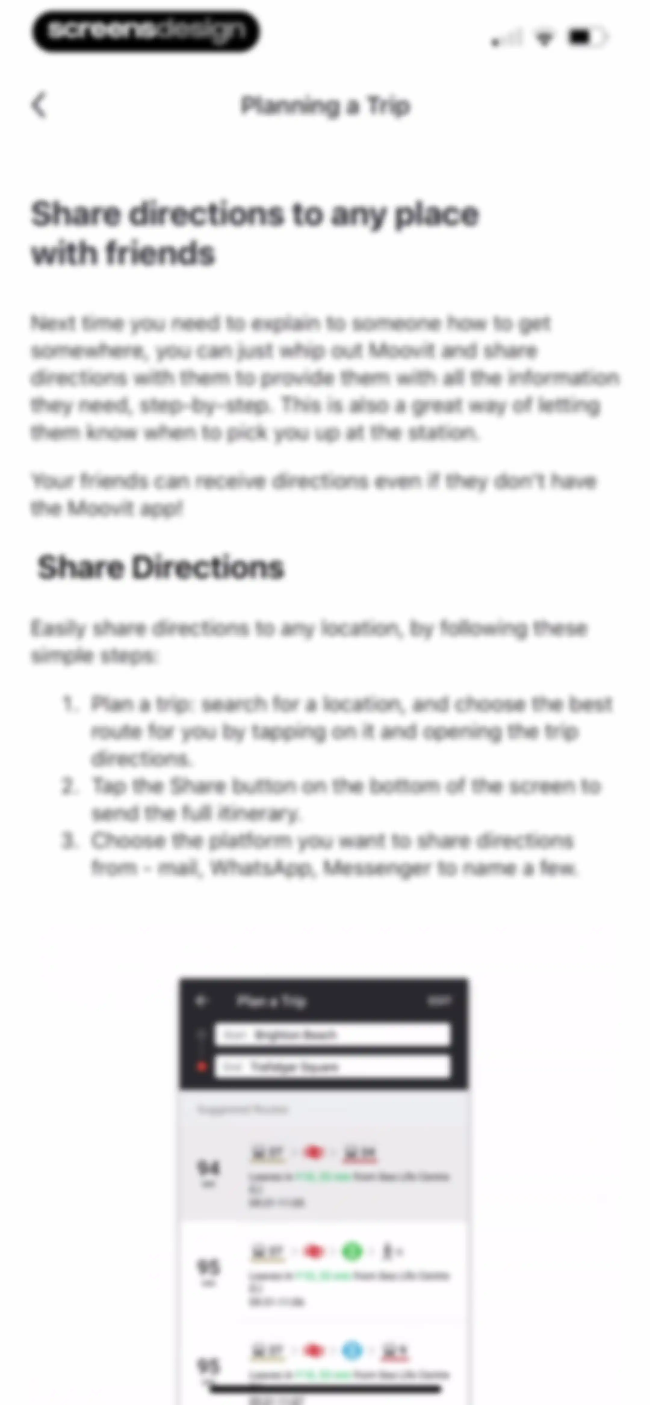 Moovit: Bus & Transit Tracker screen 138