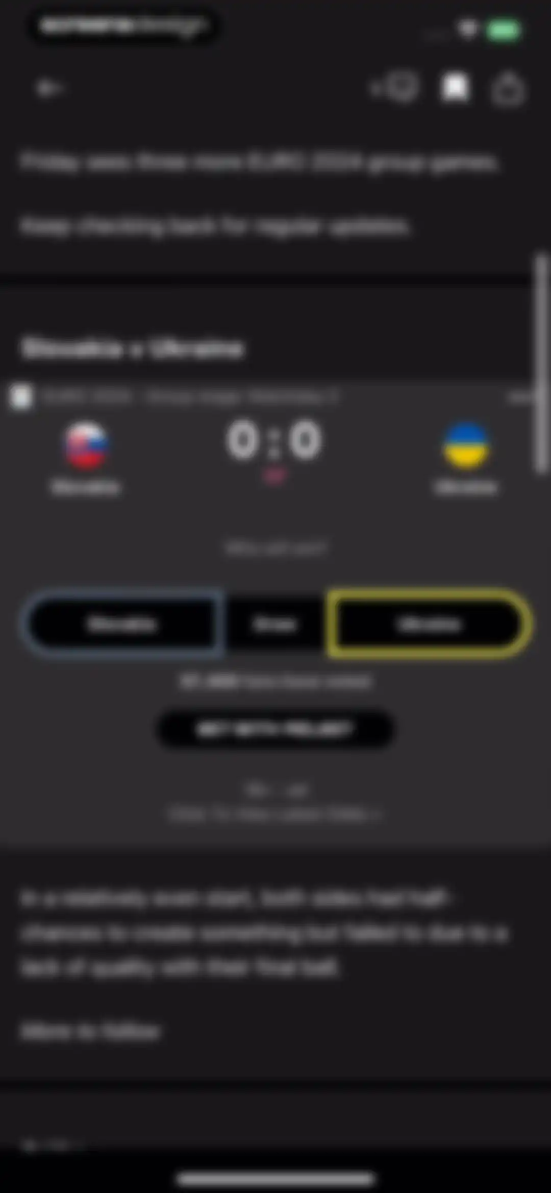 OneFootball Live Soccer scores screen 17