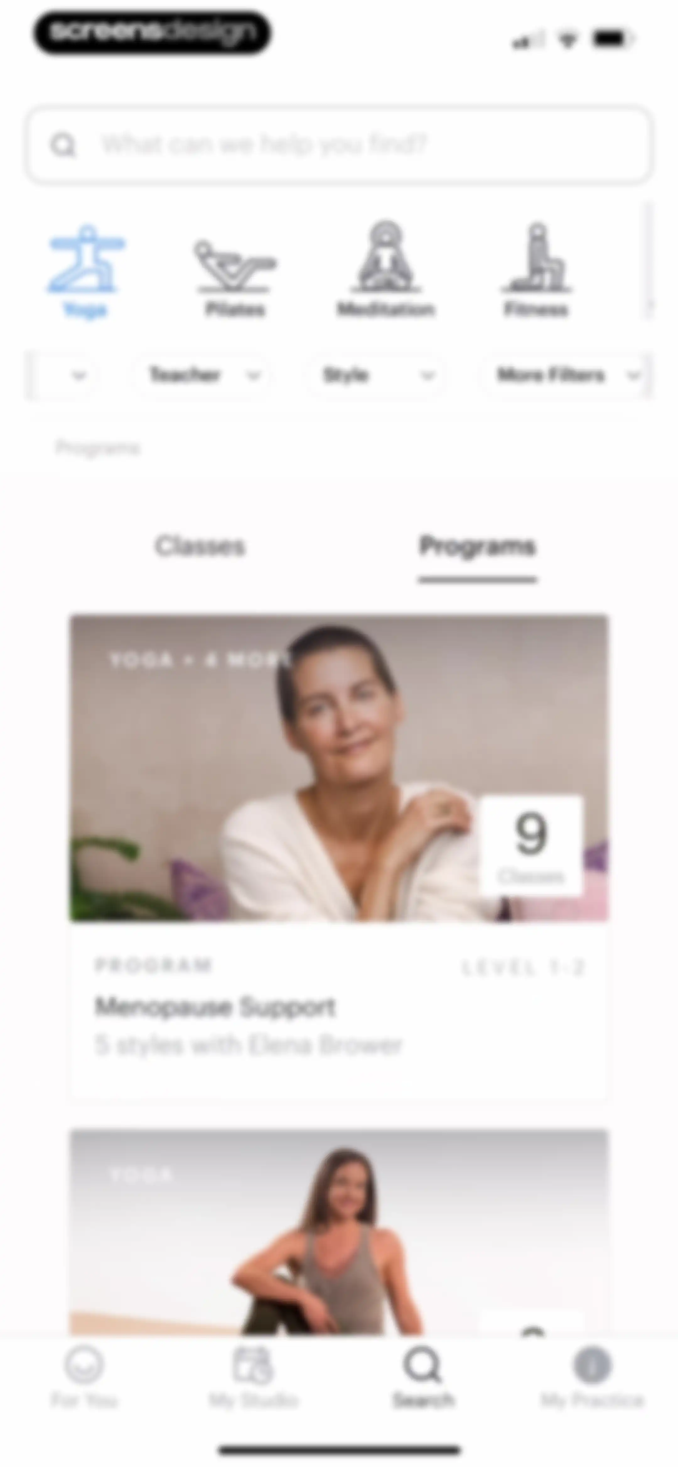 Glo | Yoga and Meditation App screen 34