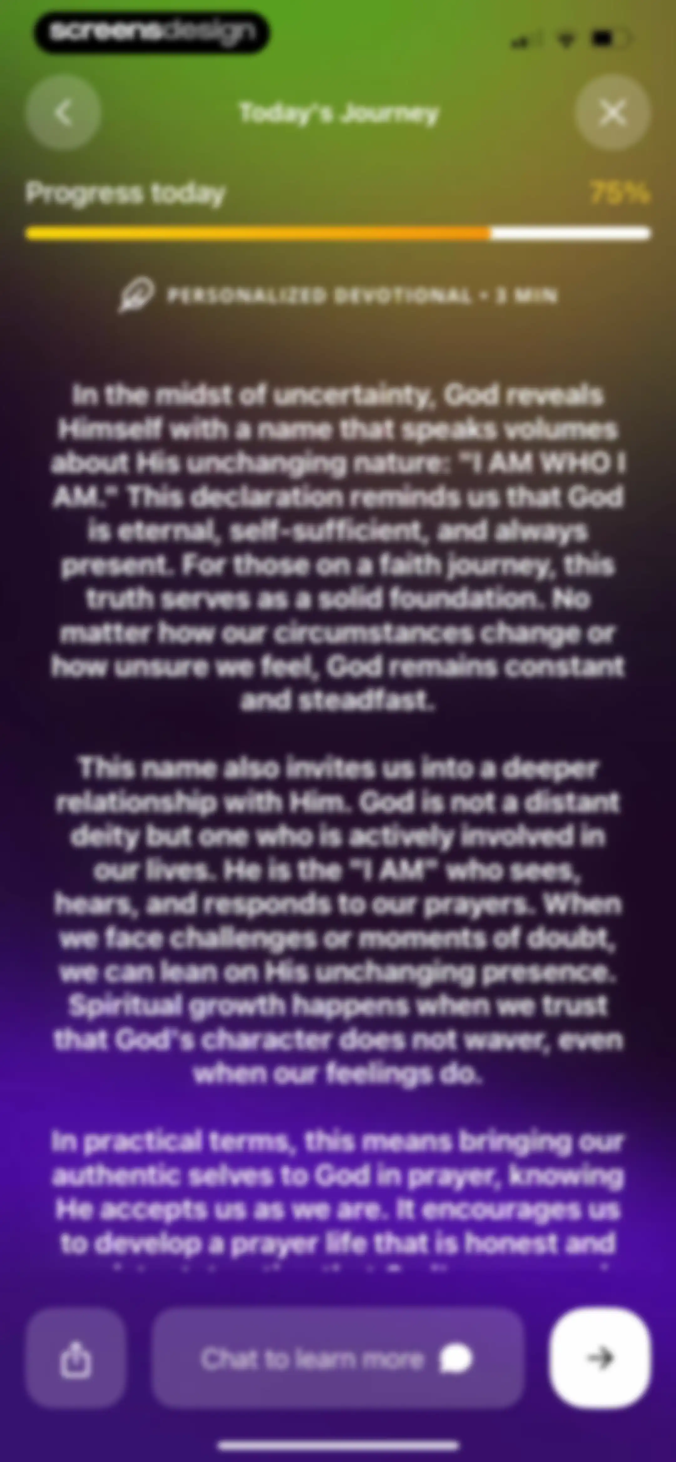 Bible Chat: Daily Devotional screen 78