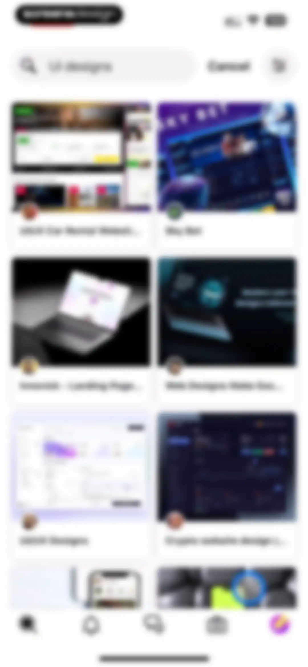 Behance – Creative Portfolios screen 57