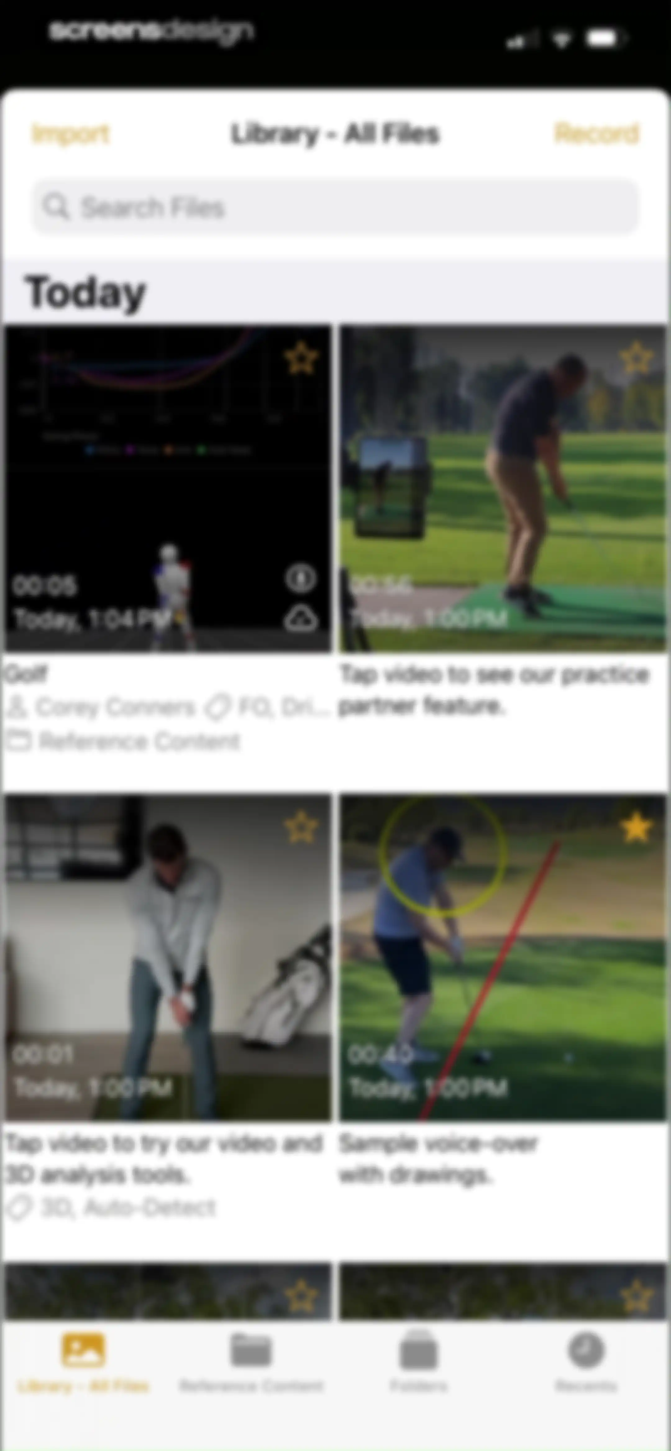 Onform: Video Analysis App screen 49