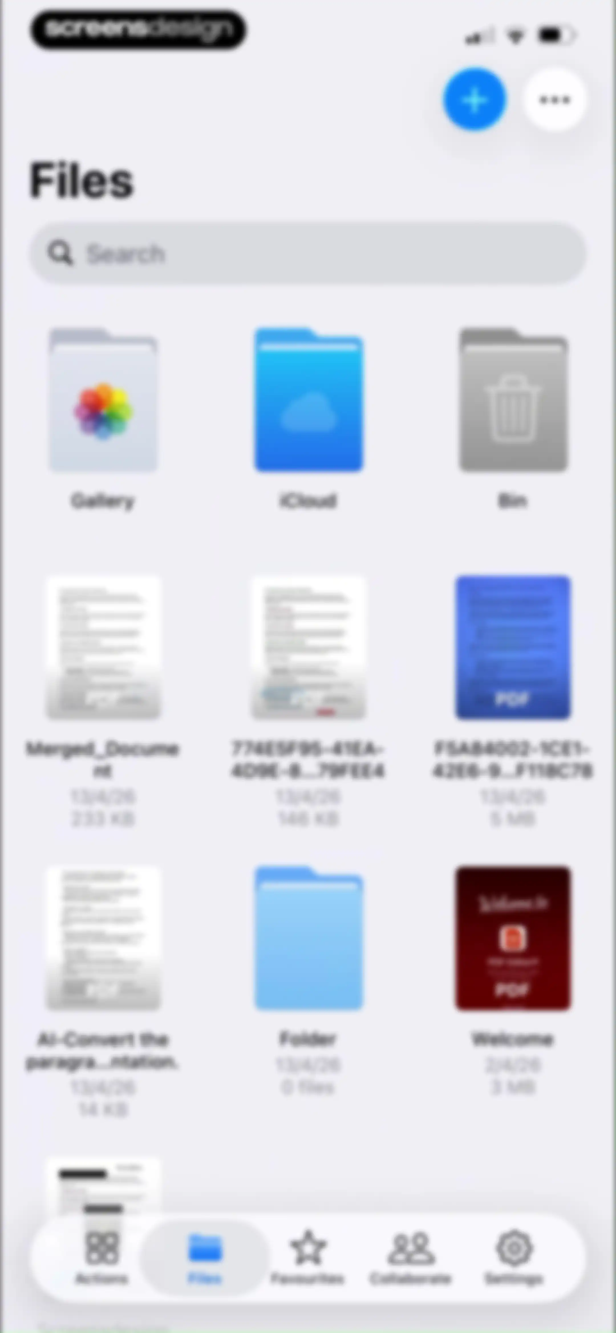 PDF Editor ® screen 101