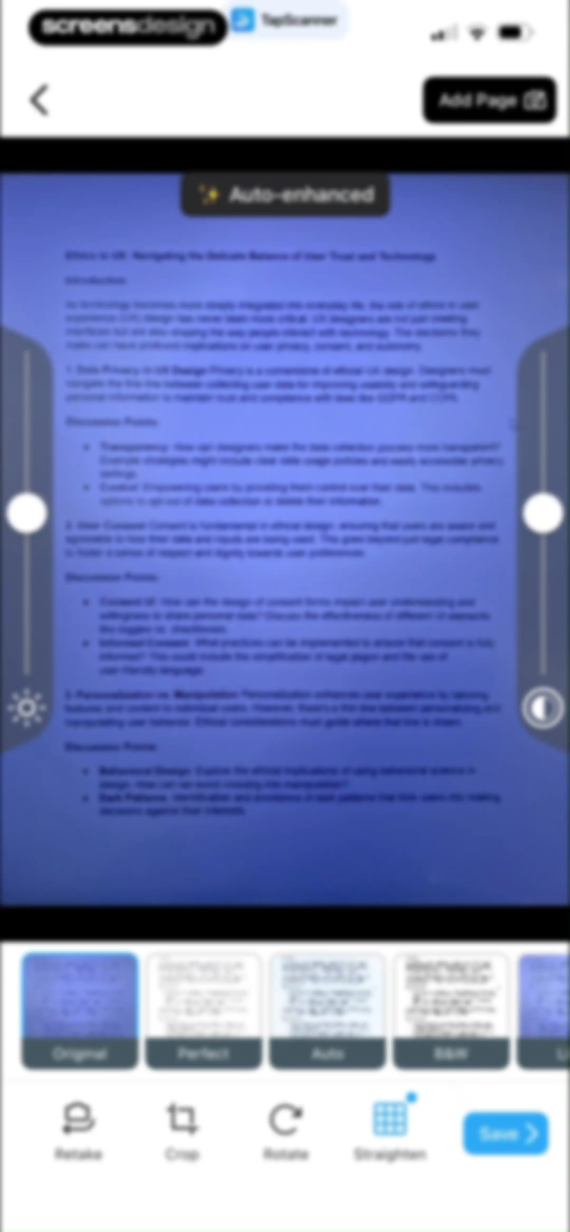 PDF Scanner App: TapScanner screen 25