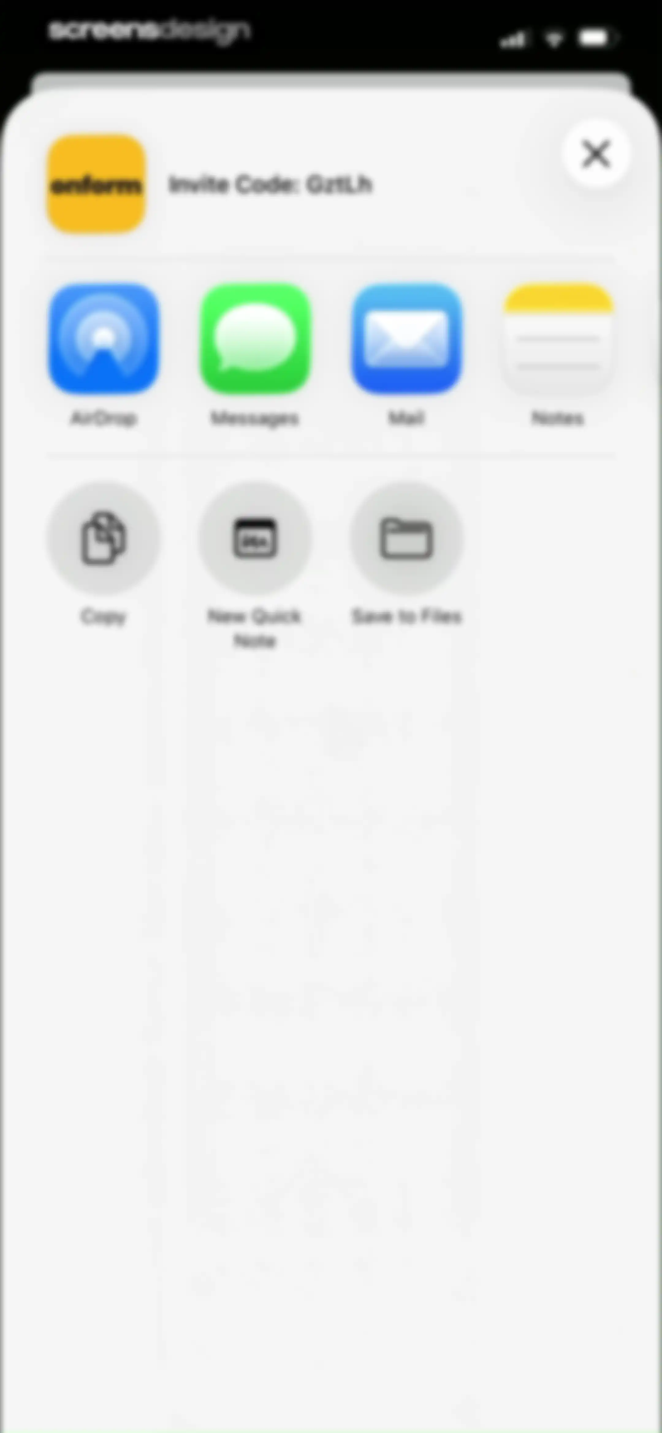 Onform: Video Analysis App screen 102
